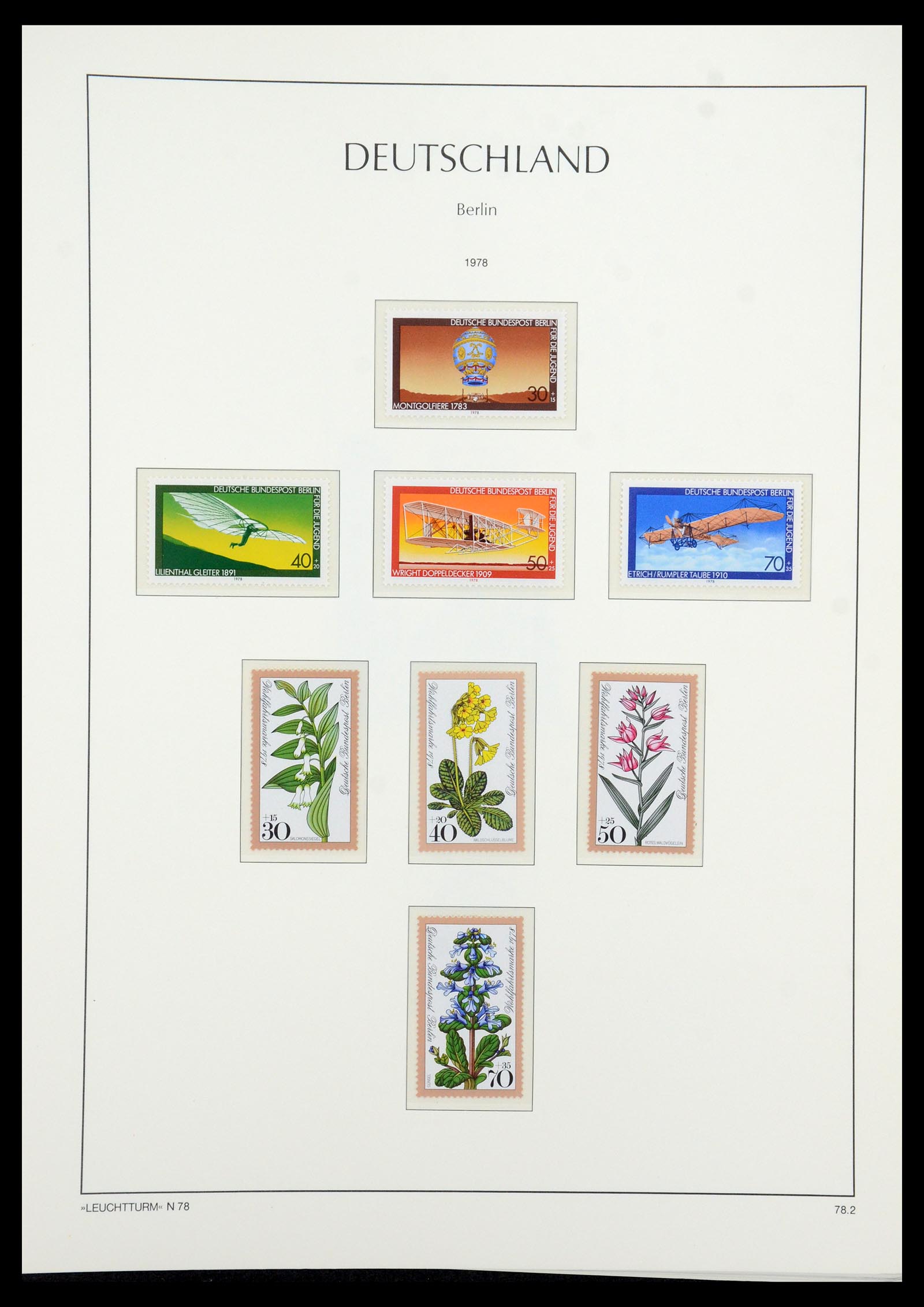 35862 055 - Postzegelverzameling 35862 Berlijn 1948-1990.