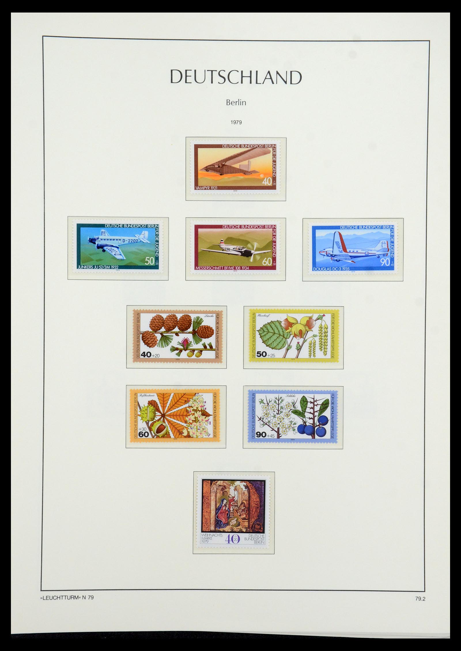 35862 058 - Postzegelverzameling 35862 Berlijn 1948-1990.