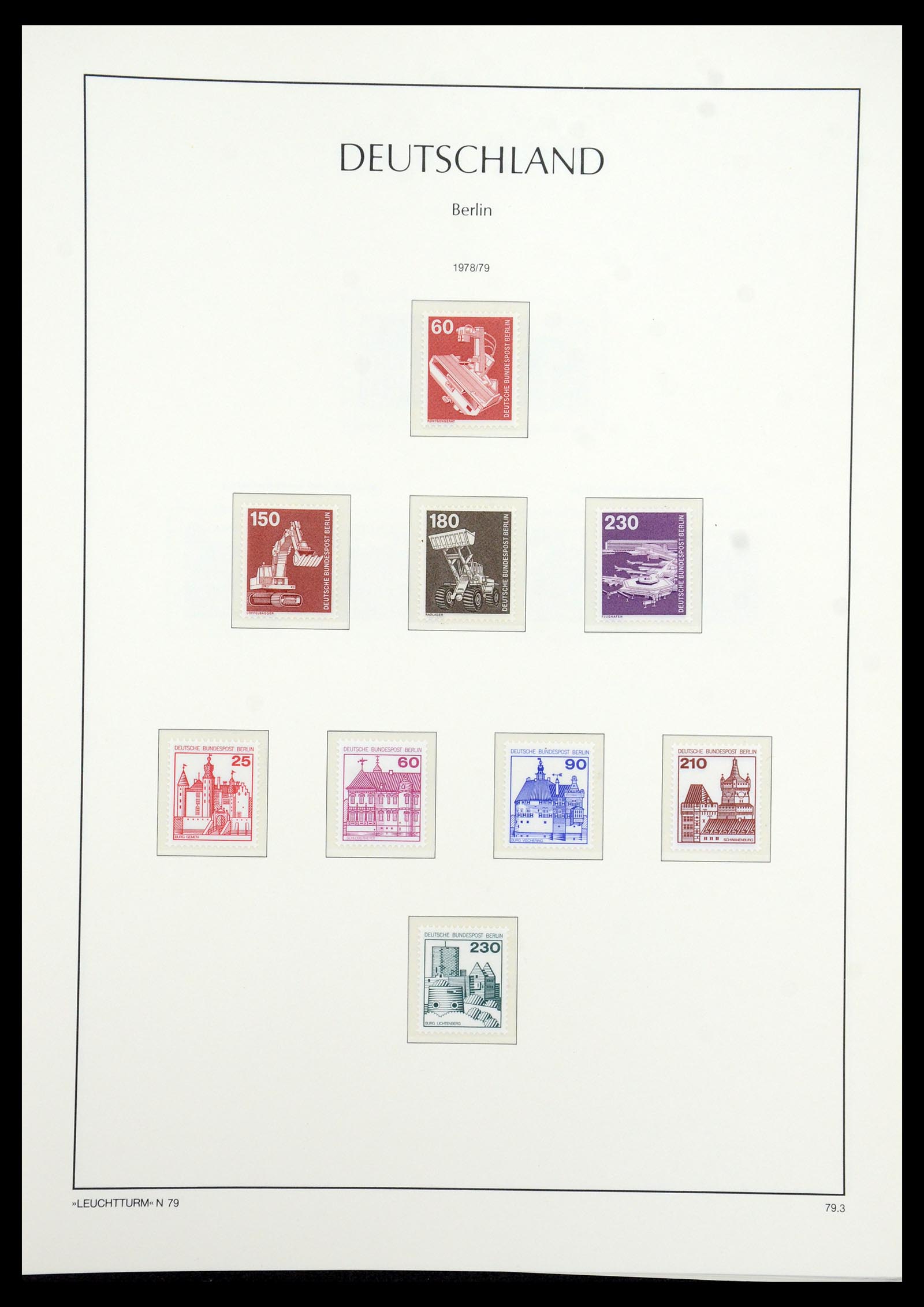 35862 059 - Postzegelverzameling 35862 Berlijn 1948-1990.