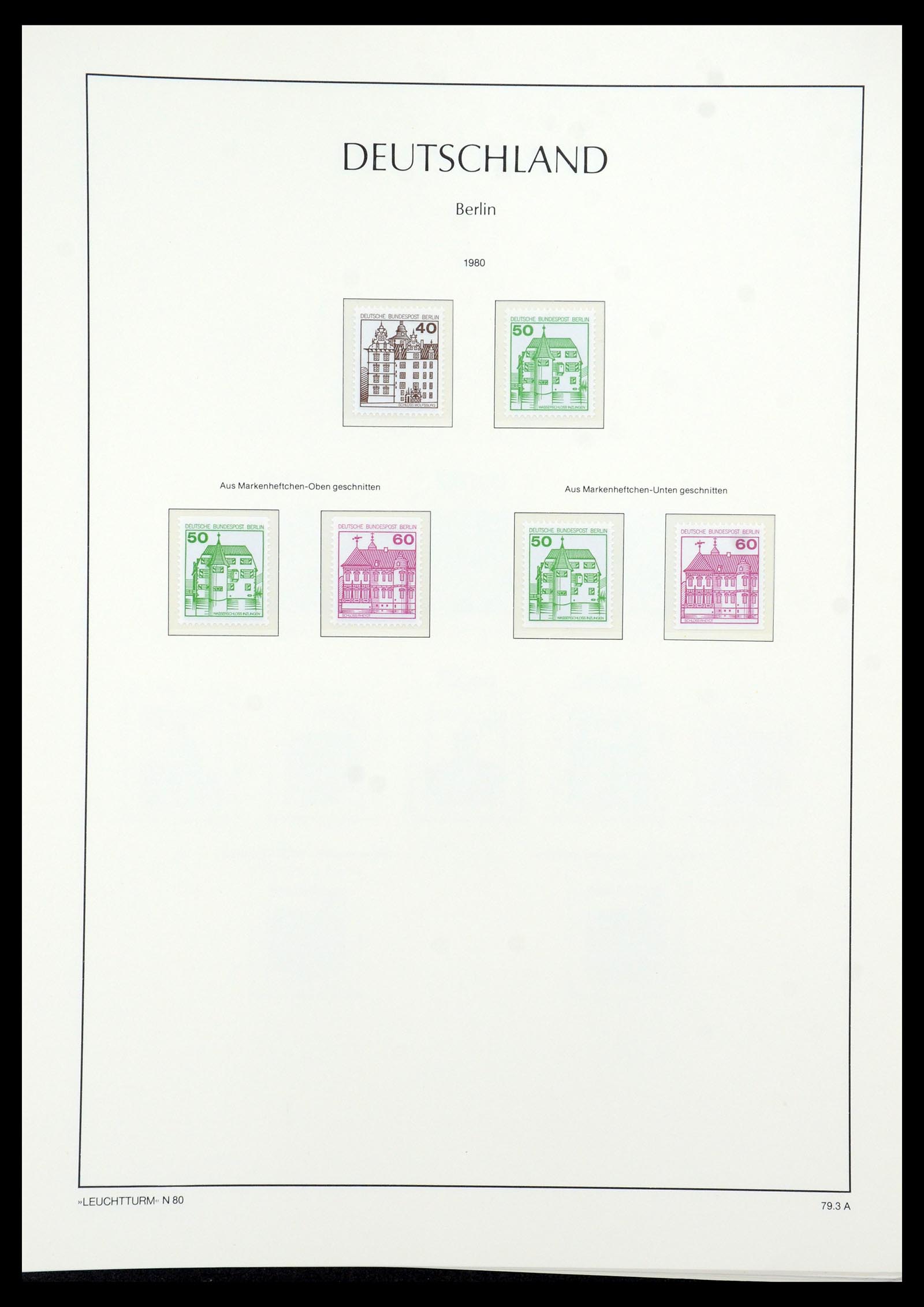 35862 060 - Postzegelverzameling 35862 Berlijn 1948-1990.