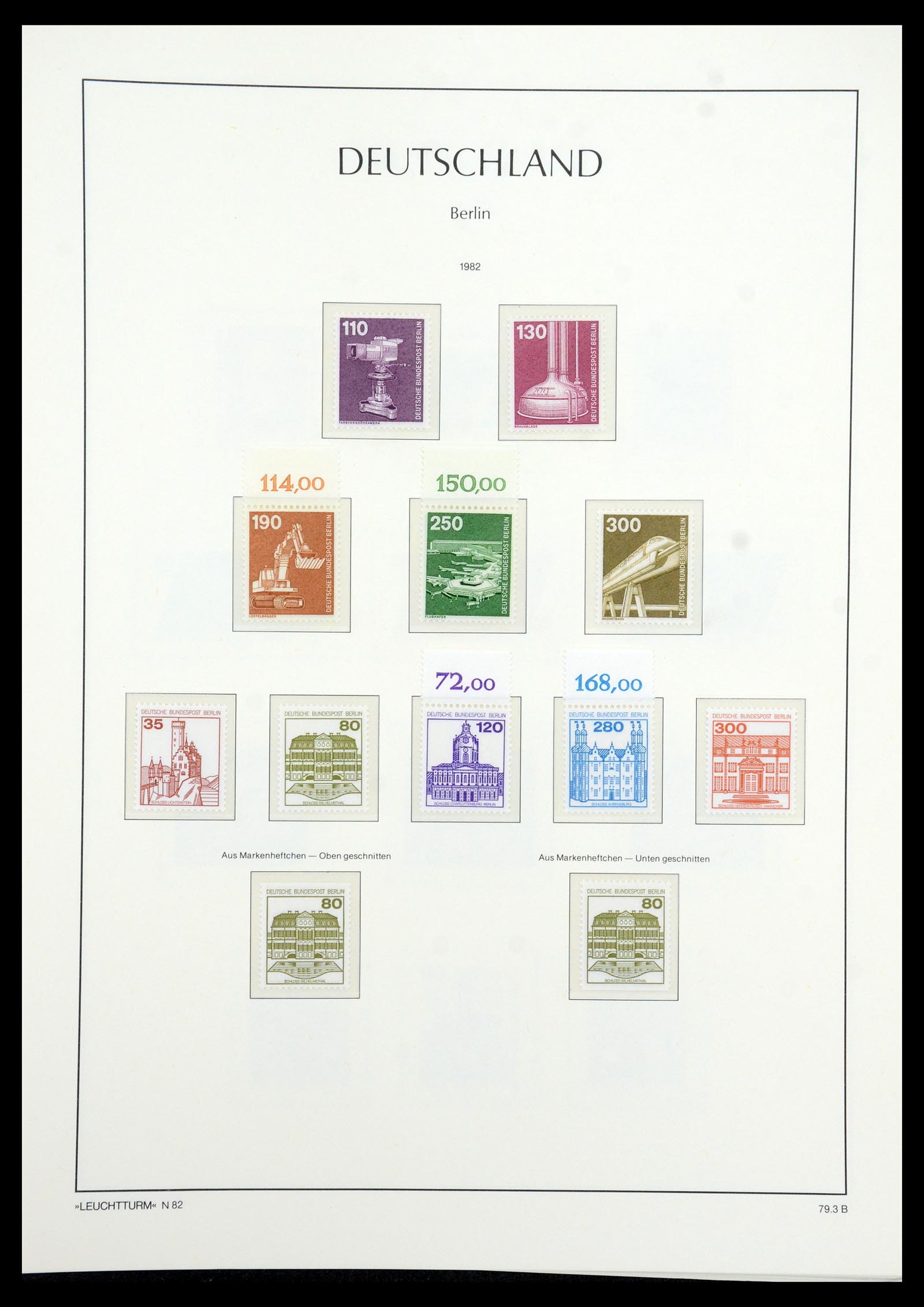 35862 061 - Postzegelverzameling 35862 Berlijn 1948-1990.