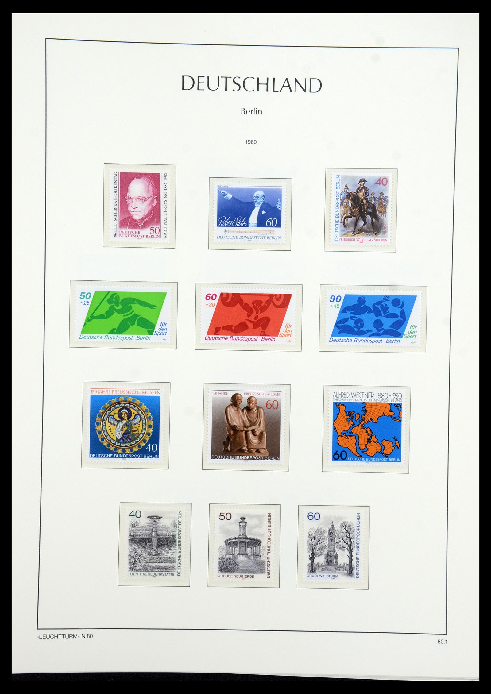 35862 062 - Postzegelverzameling 35862 Berlijn 1948-1990.