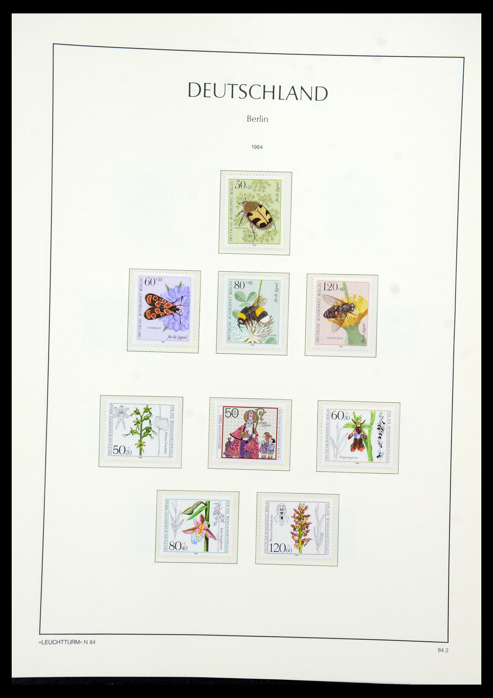 35862 071 - Postzegelverzameling 35862 Berlijn 1948-1990.