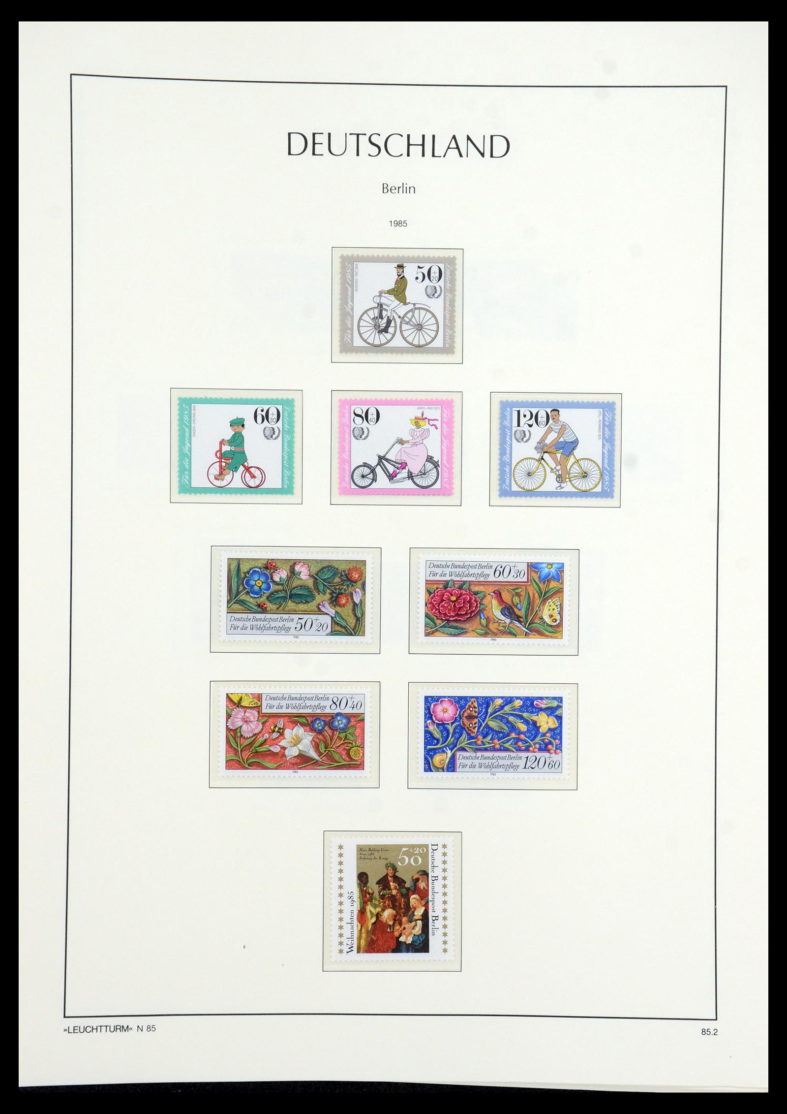 35862 074 - Postzegelverzameling 35862 Berlijn 1948-1990.