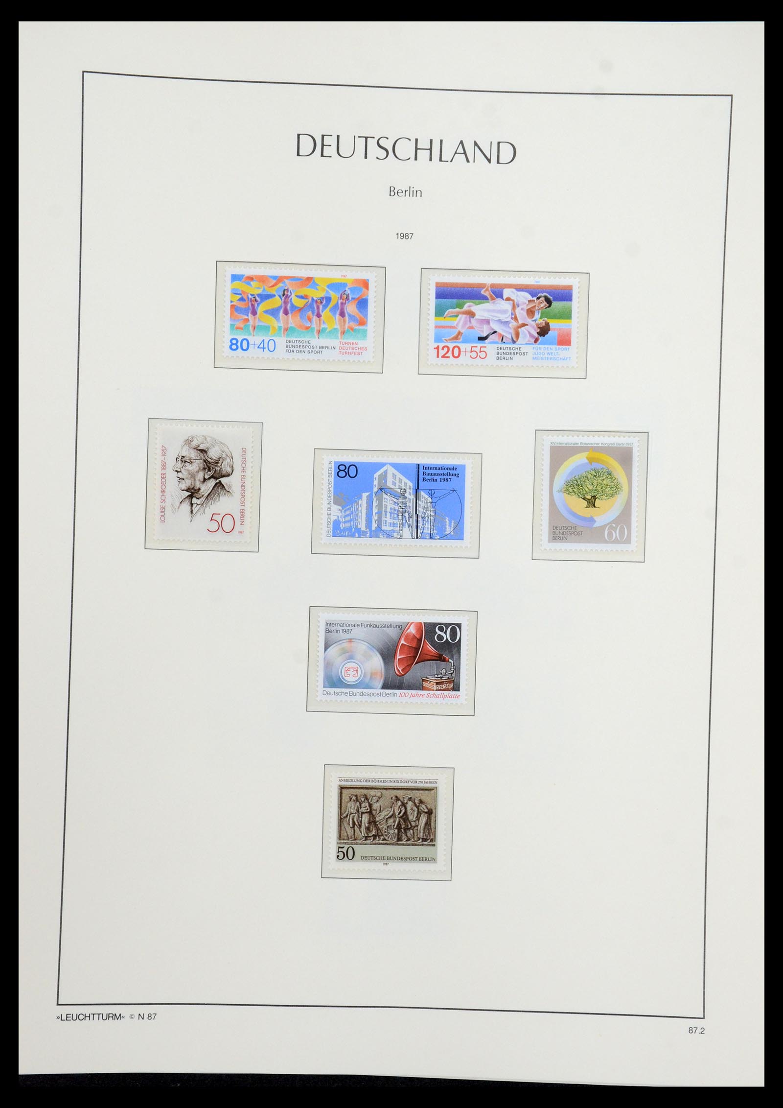 35862 077 - Postzegelverzameling 35862 Berlijn 1948-1990.
