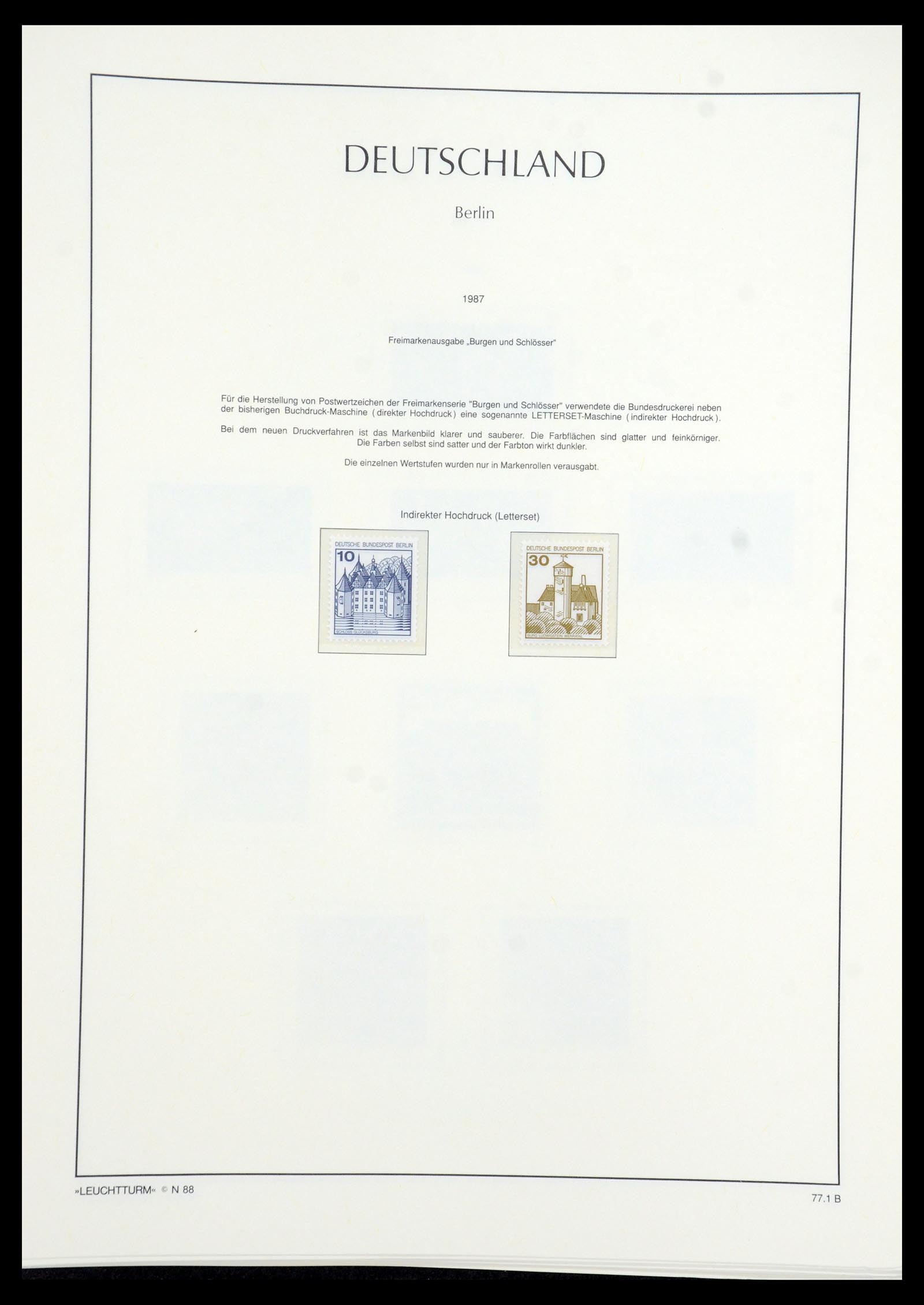 35862 081 - Postzegelverzameling 35862 Berlijn 1948-1990.