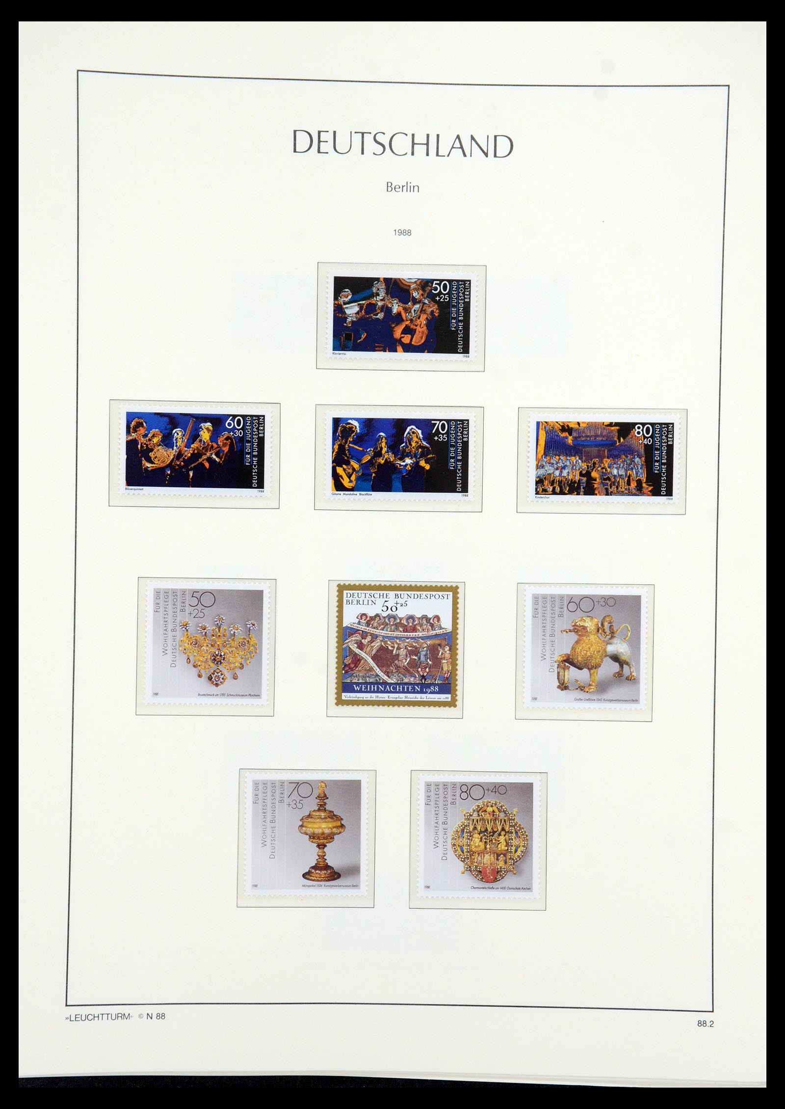 35862 082 - Postzegelverzameling 35862 Berlijn 1948-1990.