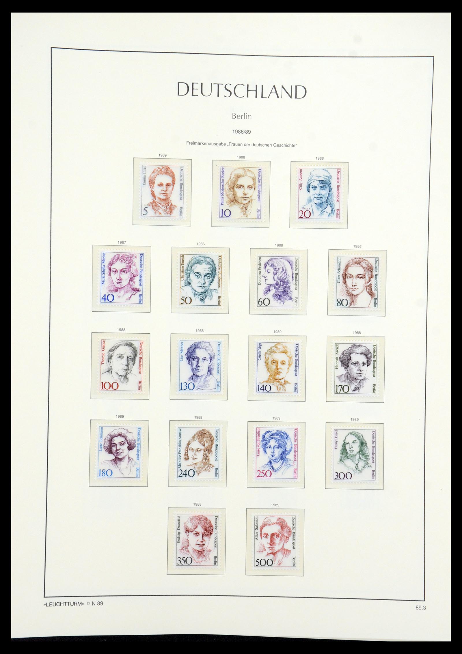 35862 085 - Postzegelverzameling 35862 Berlijn 1948-1990.
