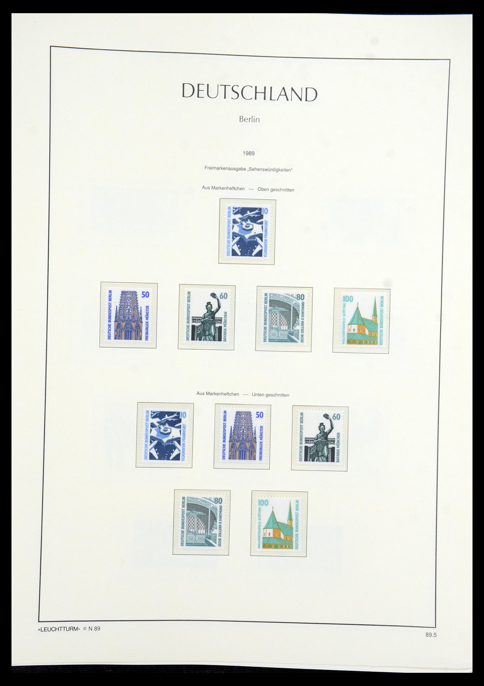 35862 087 - Postzegelverzameling 35862 Berlijn 1948-1990.