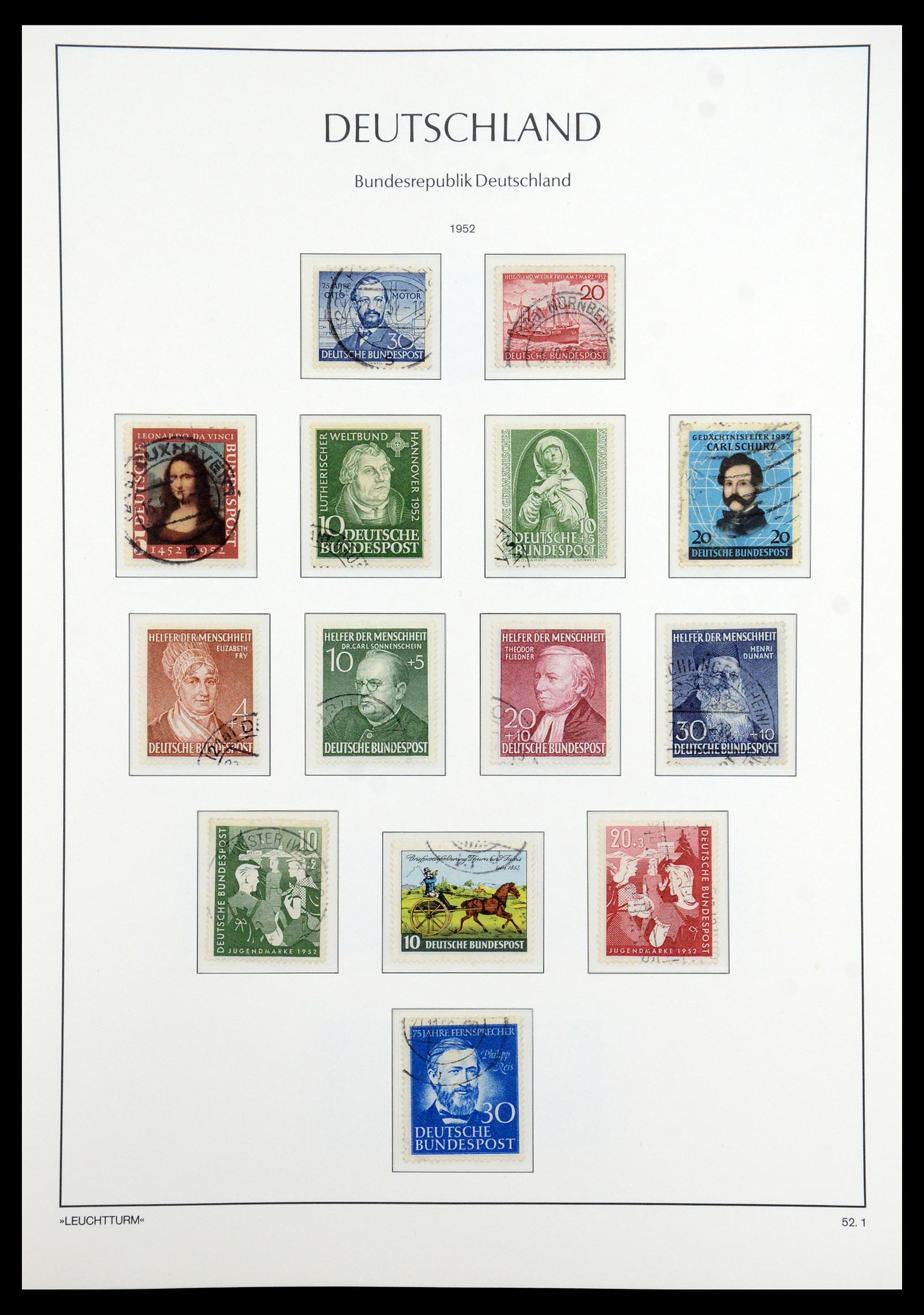 35863 004 - Postzegelverzameling 35863 Bundespost 1949-1985.