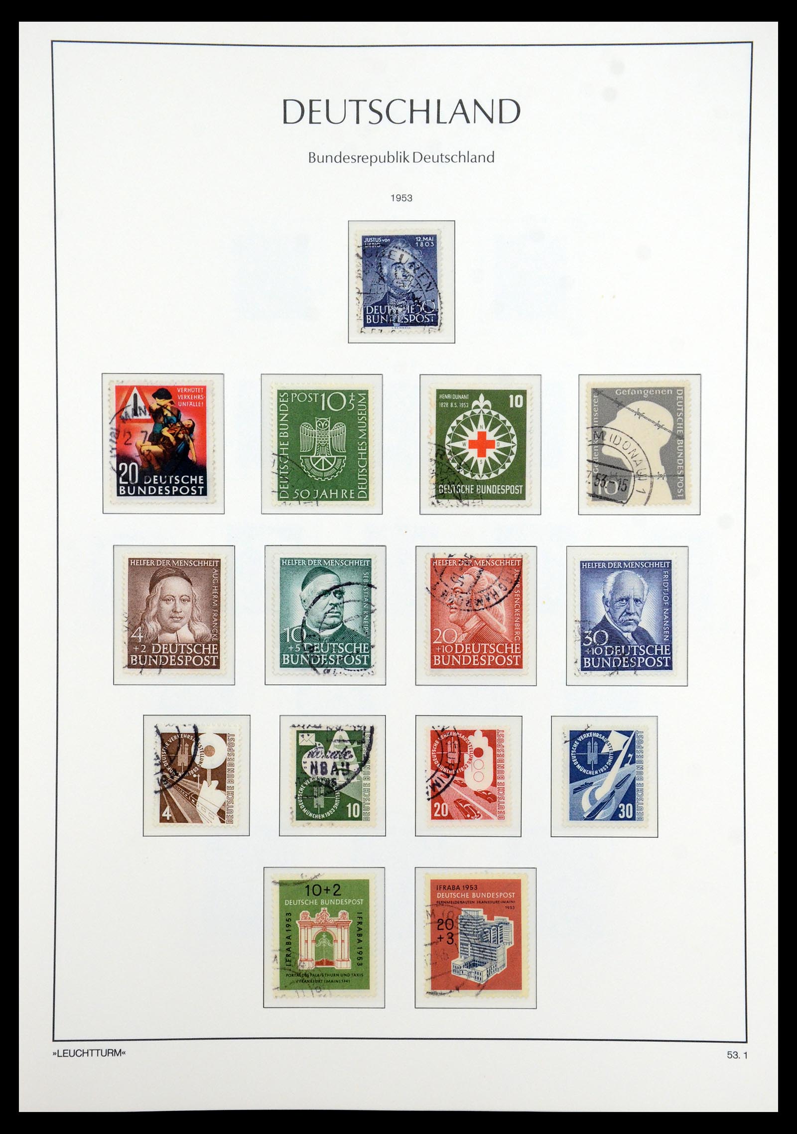 35863 005 - Postzegelverzameling 35863 Bundespost 1949-1985.