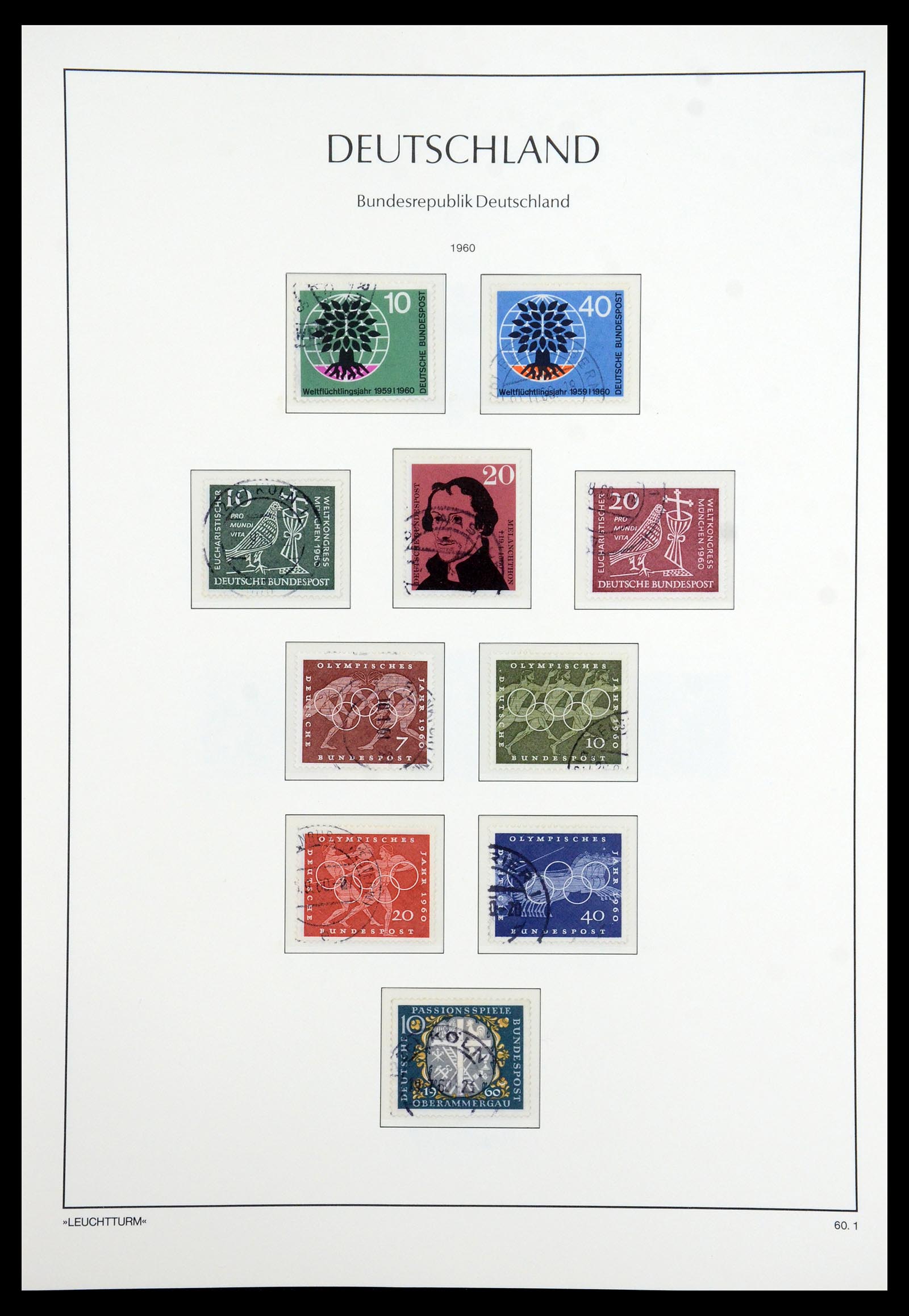 35863 018 - Stamp Collection 35863 Bundespost 1949-1985.