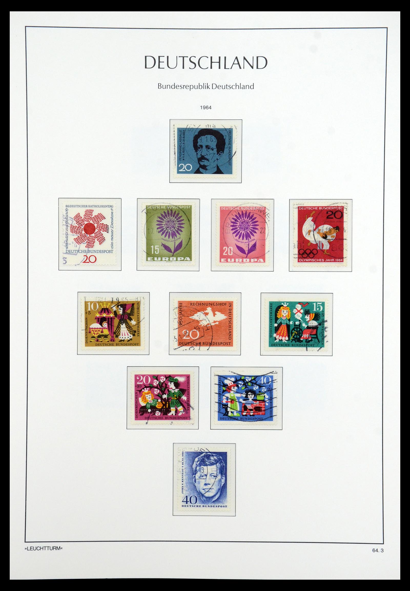 35863 029 - Postzegelverzameling 35863 Bundespost 1949-1985.