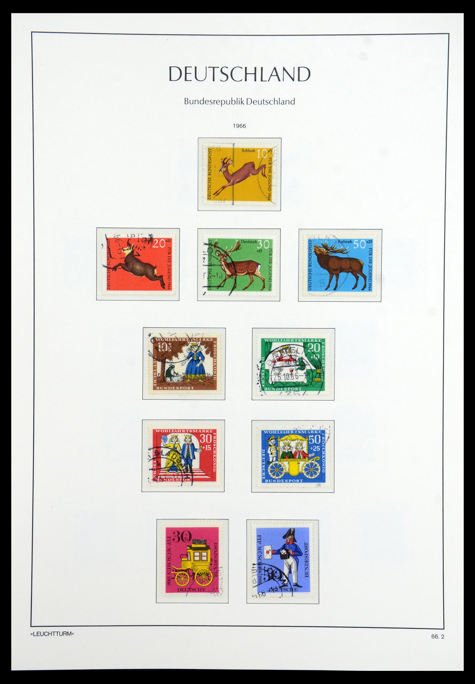 35863 035 - Postzegelverzameling 35863 Bundespost 1949-1985.