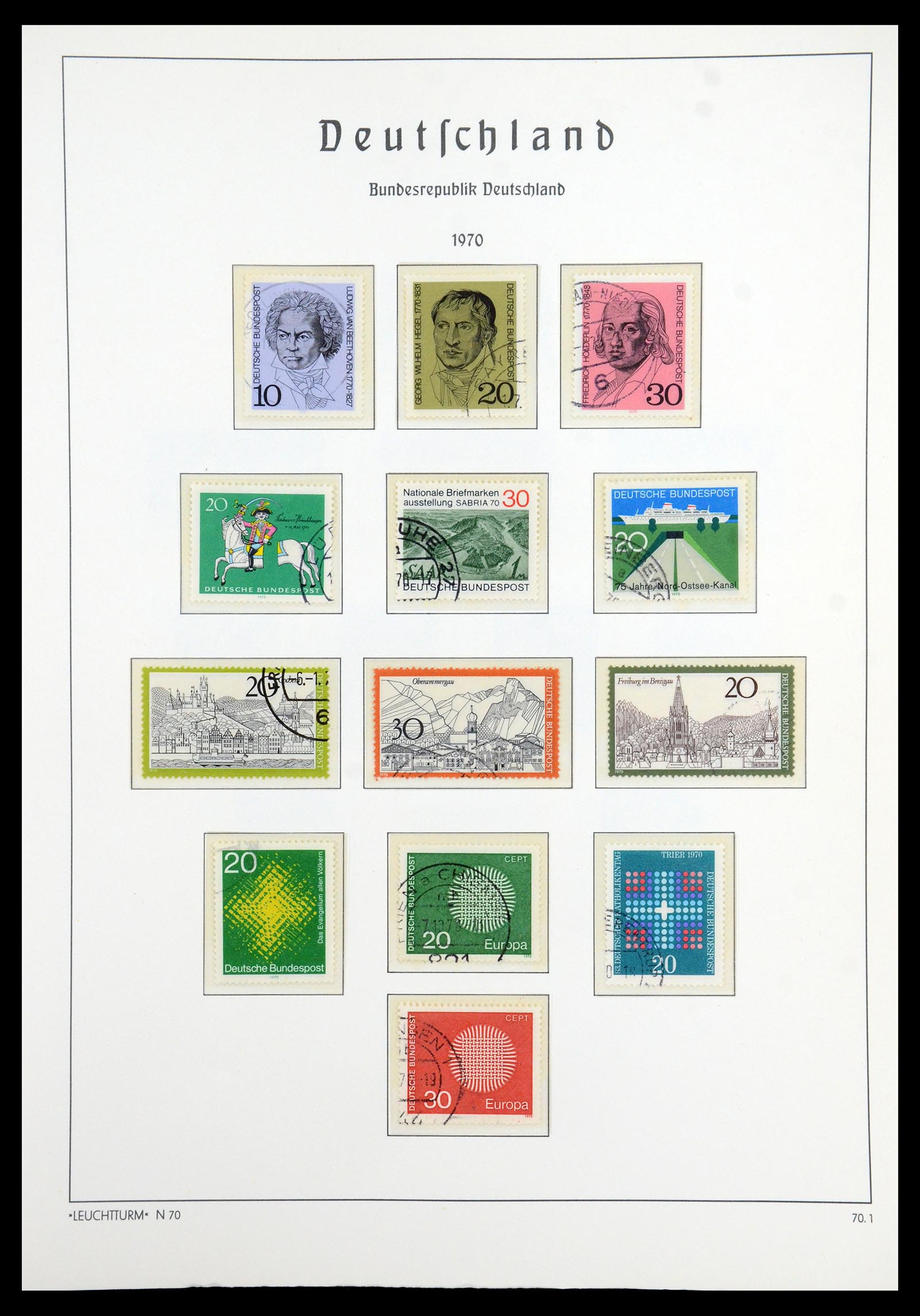 35863 046 - Stamp Collection 35863 Bundespost 1949-1985.