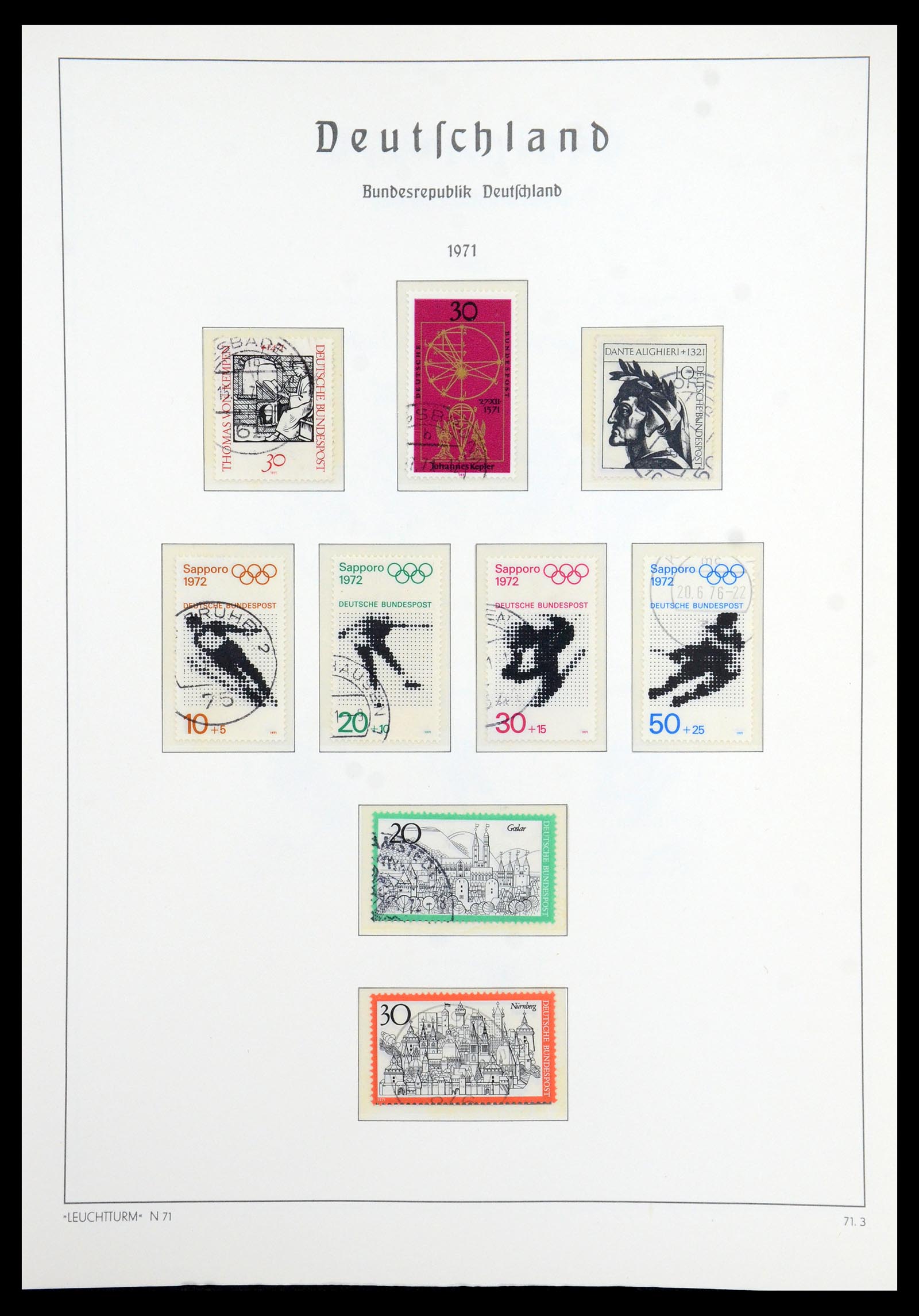 35863 051 - Stamp Collection 35863 Bundespost 1949-1985.