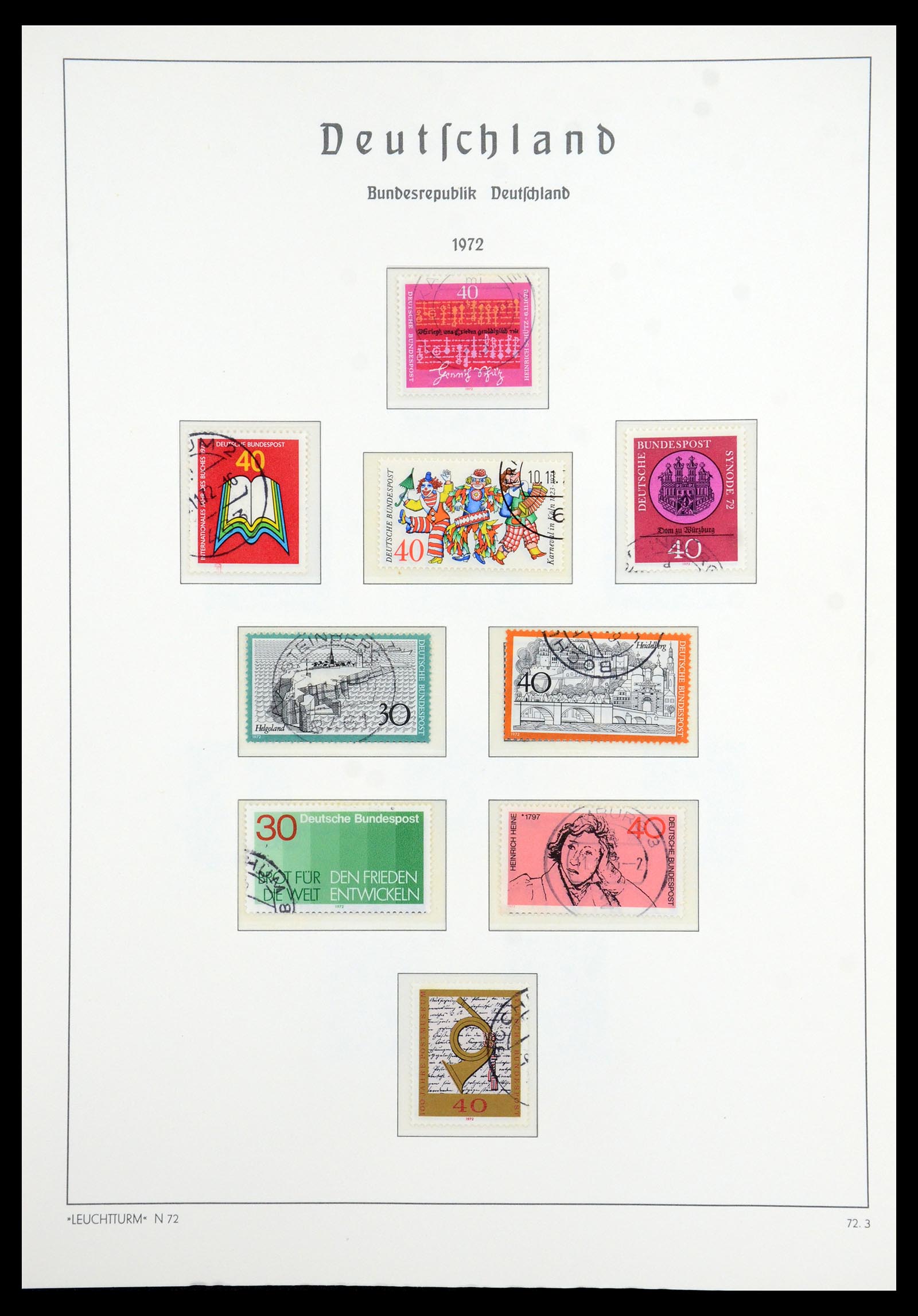 35863 057 - Stamp Collection 35863 Bundespost 1949-1985.