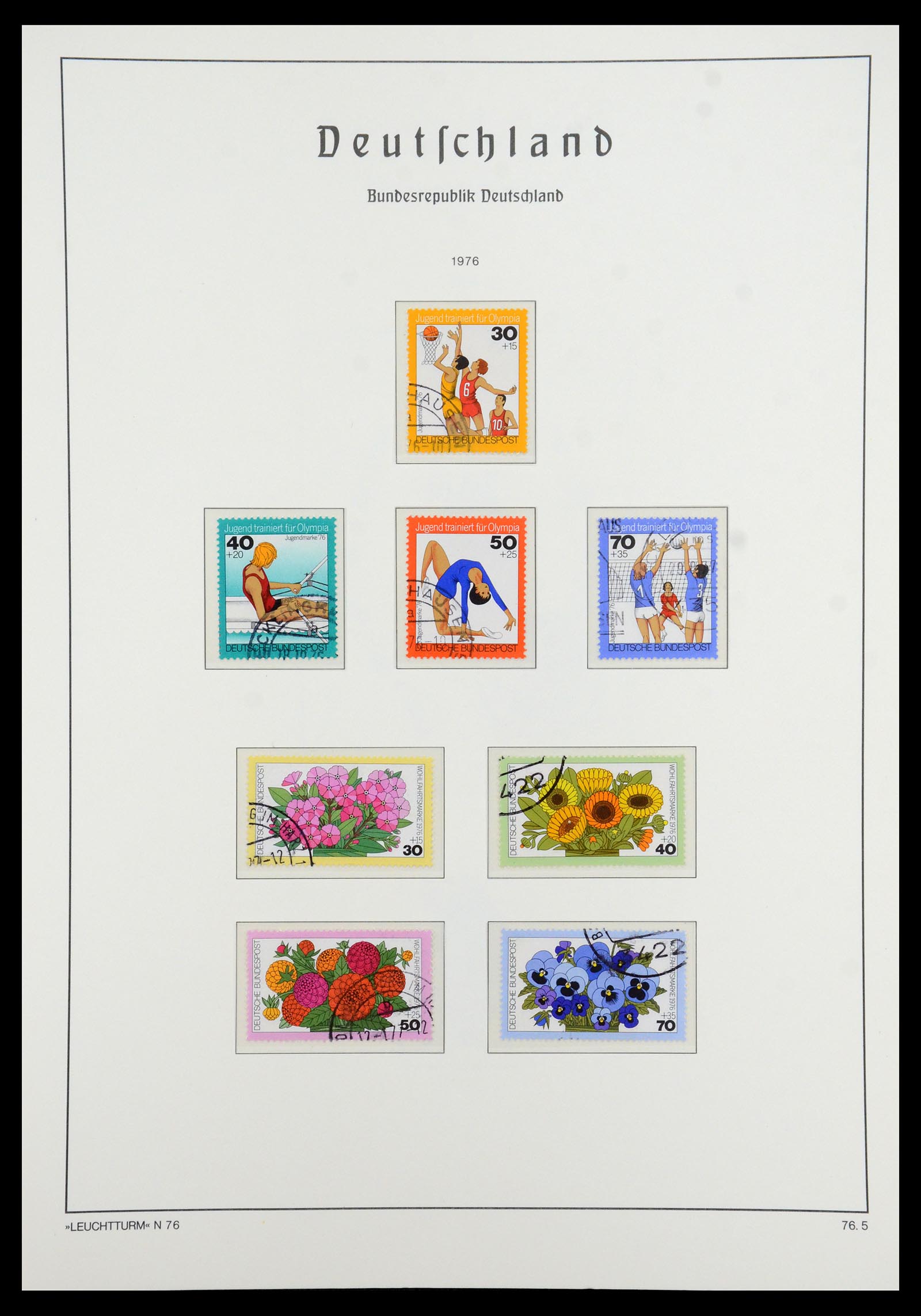 35863 080 - Stamp Collection 35863 Bundespost 1949-1985.