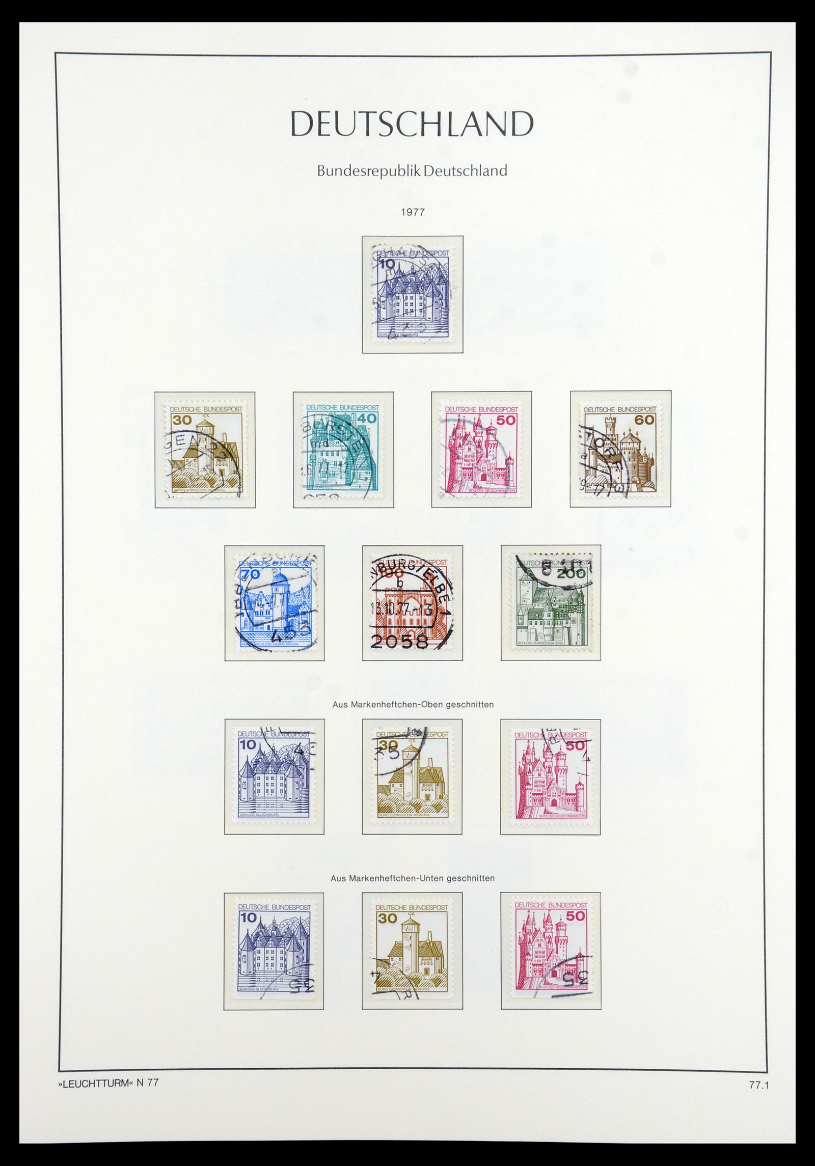 35863 082 - Stamp Collection 35863 Bundespost 1949-1985.