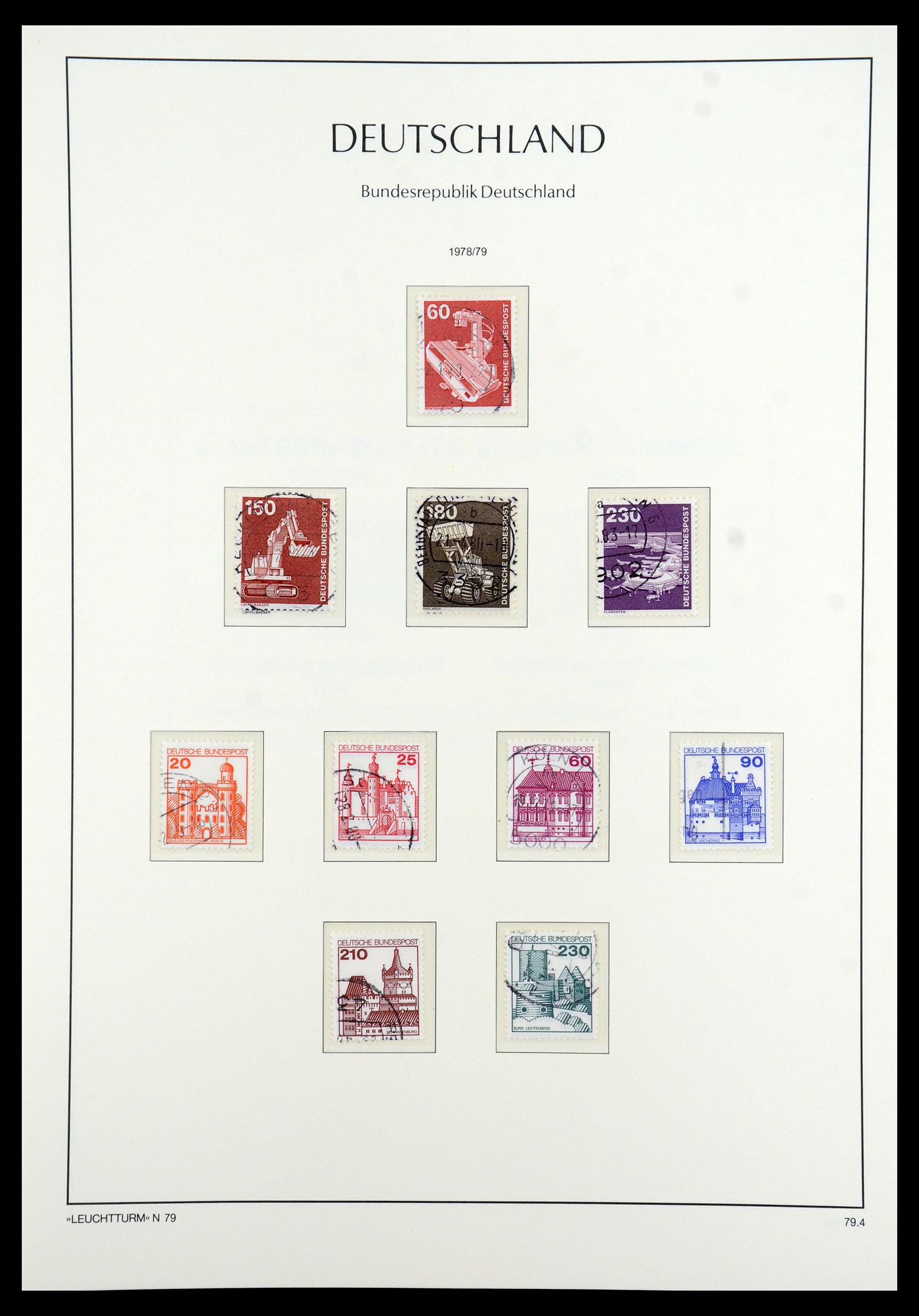 35863 097 - Stamp Collection 35863 Bundespost 1949-1985.