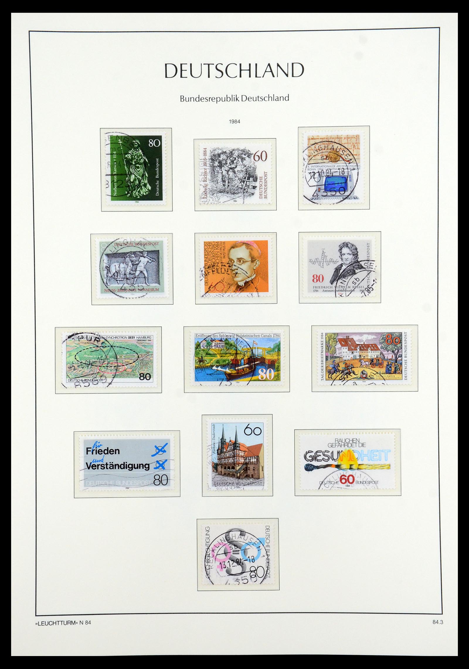 35863 119 - Stamp Collection 35863 Bundespost 1949-1985.
