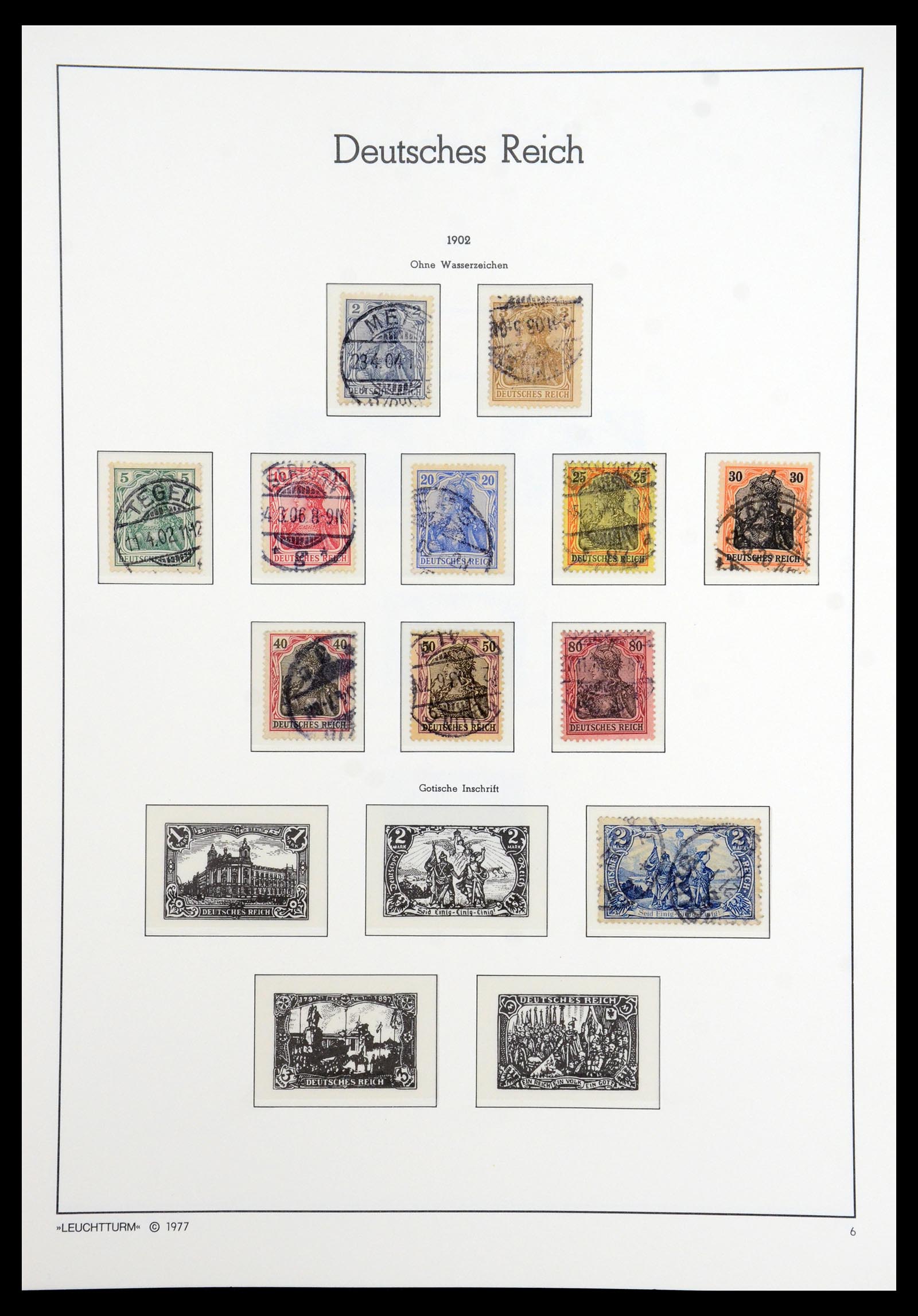 35864 007 - Stamp Collection 35864 German Reich 1872-1945.
