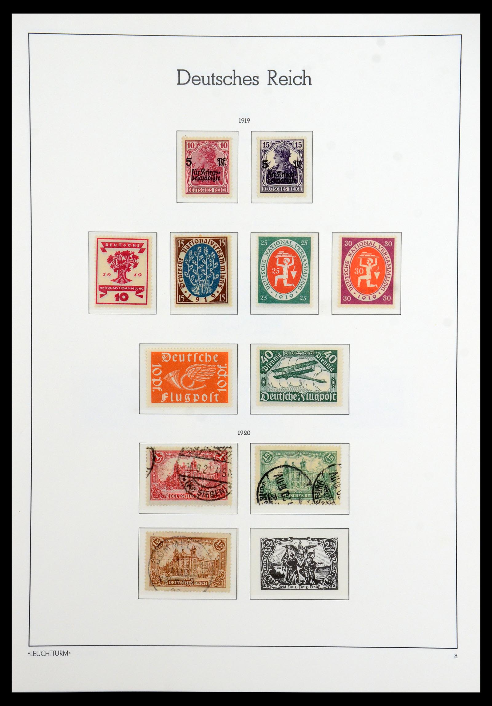 35864 011 - Postzegelverzameling 35864 Duitse Rijk 1872-1945.
