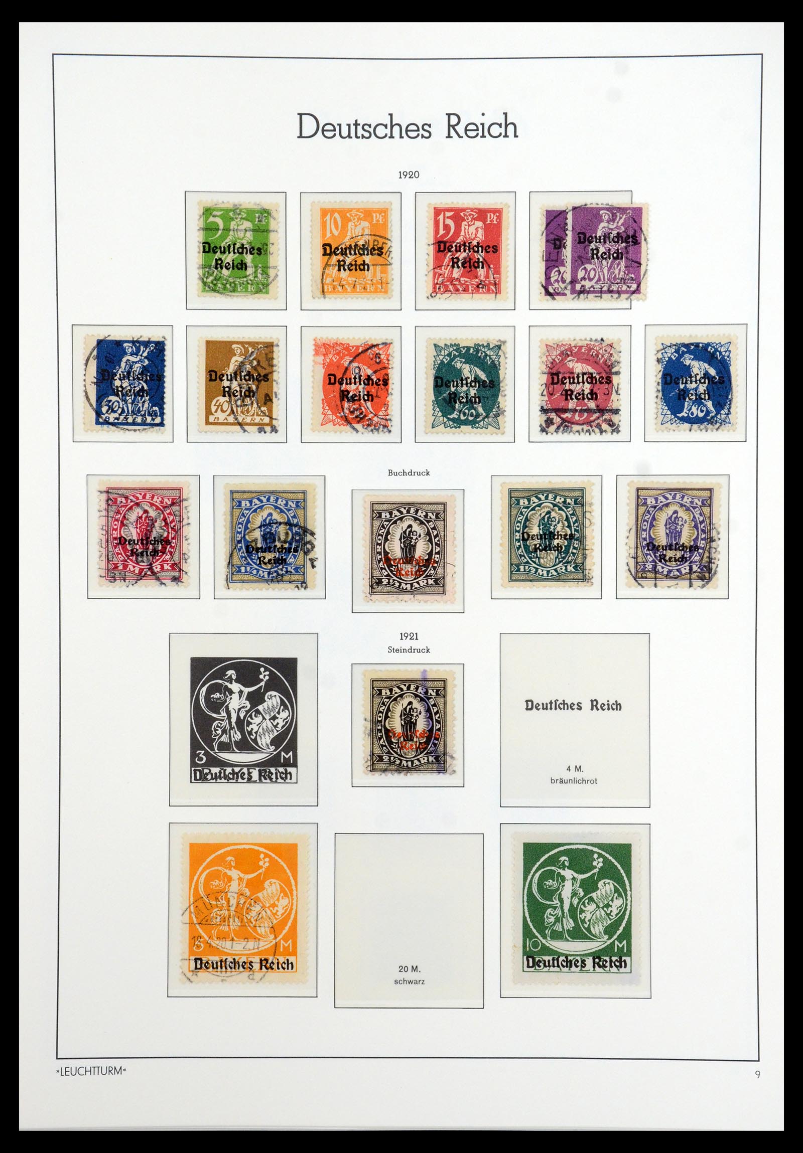 35864 013 - Postzegelverzameling 35864 Duitse Rijk 1872-1945.