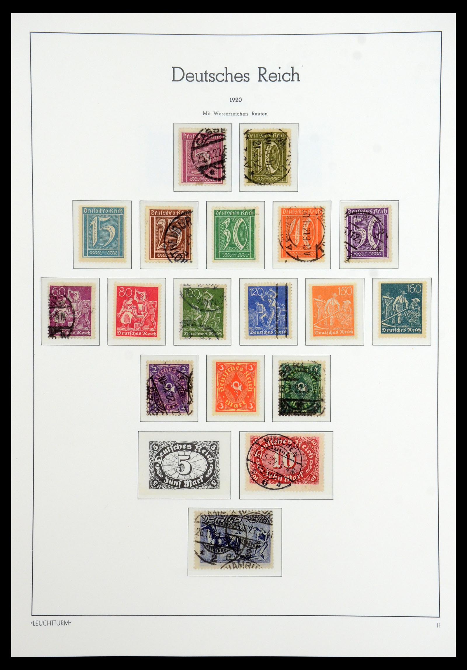 35864 017 - Postzegelverzameling 35864 Duitse Rijk 1872-1945.