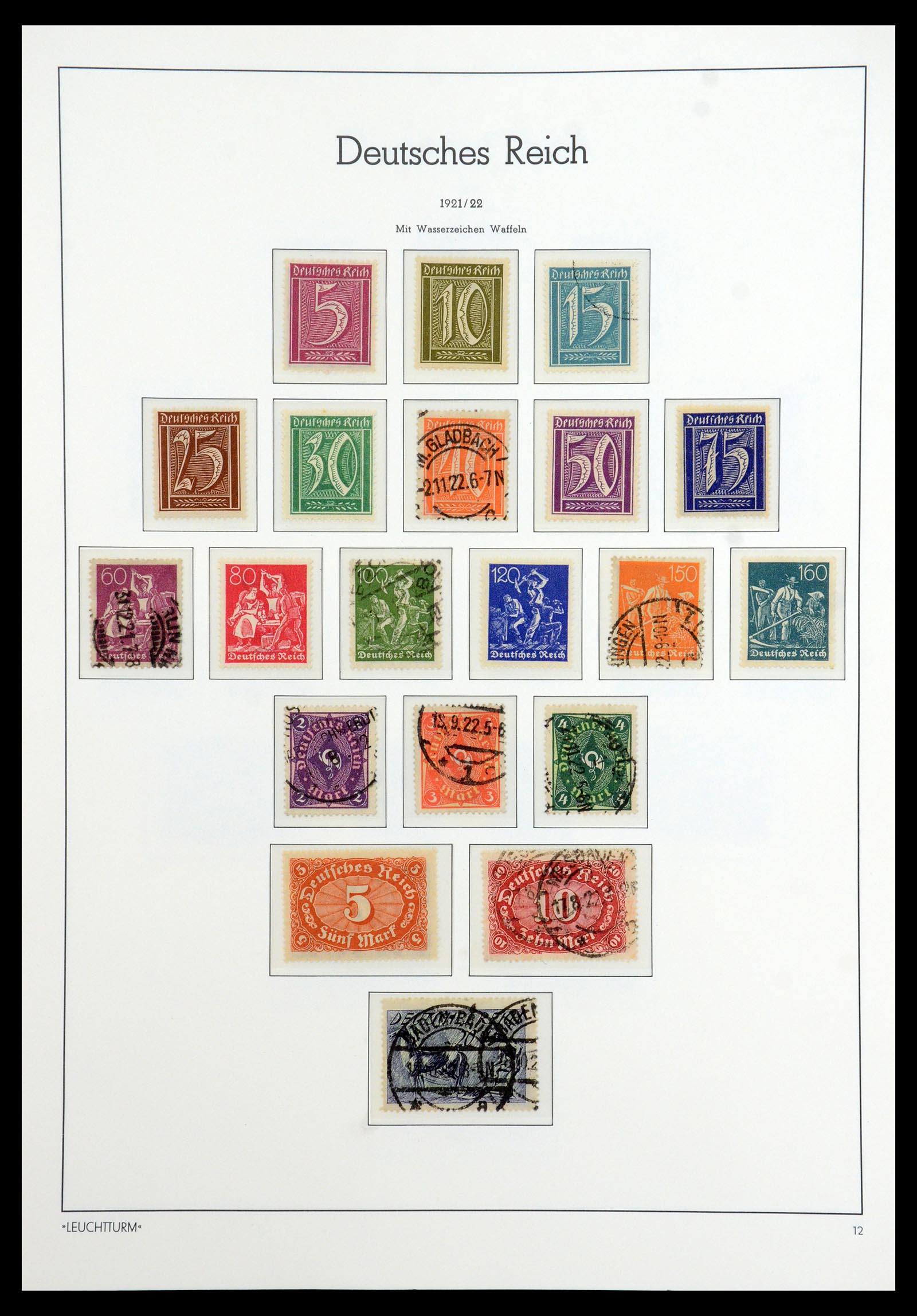 35864 018 - Postzegelverzameling 35864 Duitse Rijk 1872-1945.