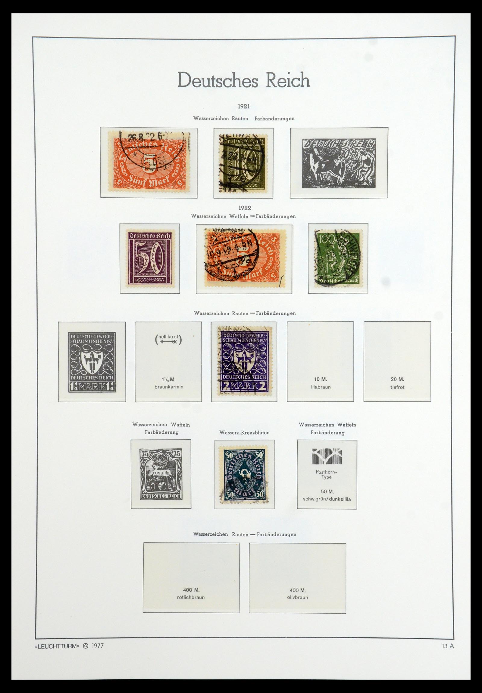 35864 020 - Stamp Collection 35864 German Reich 1872-1945.