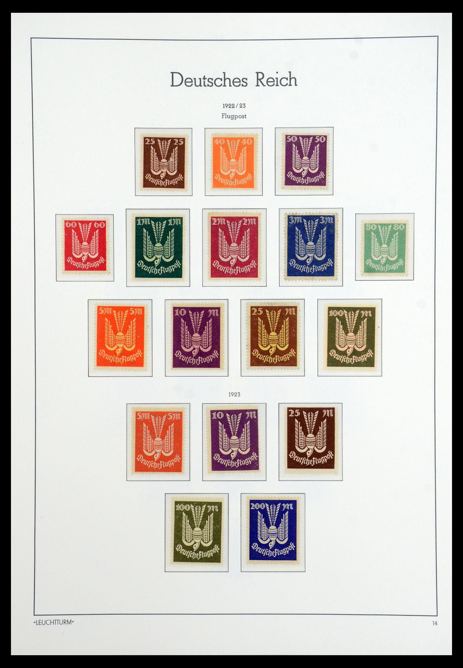 35864 021 - Stamp Collection 35864 German Reich 1872-1945.