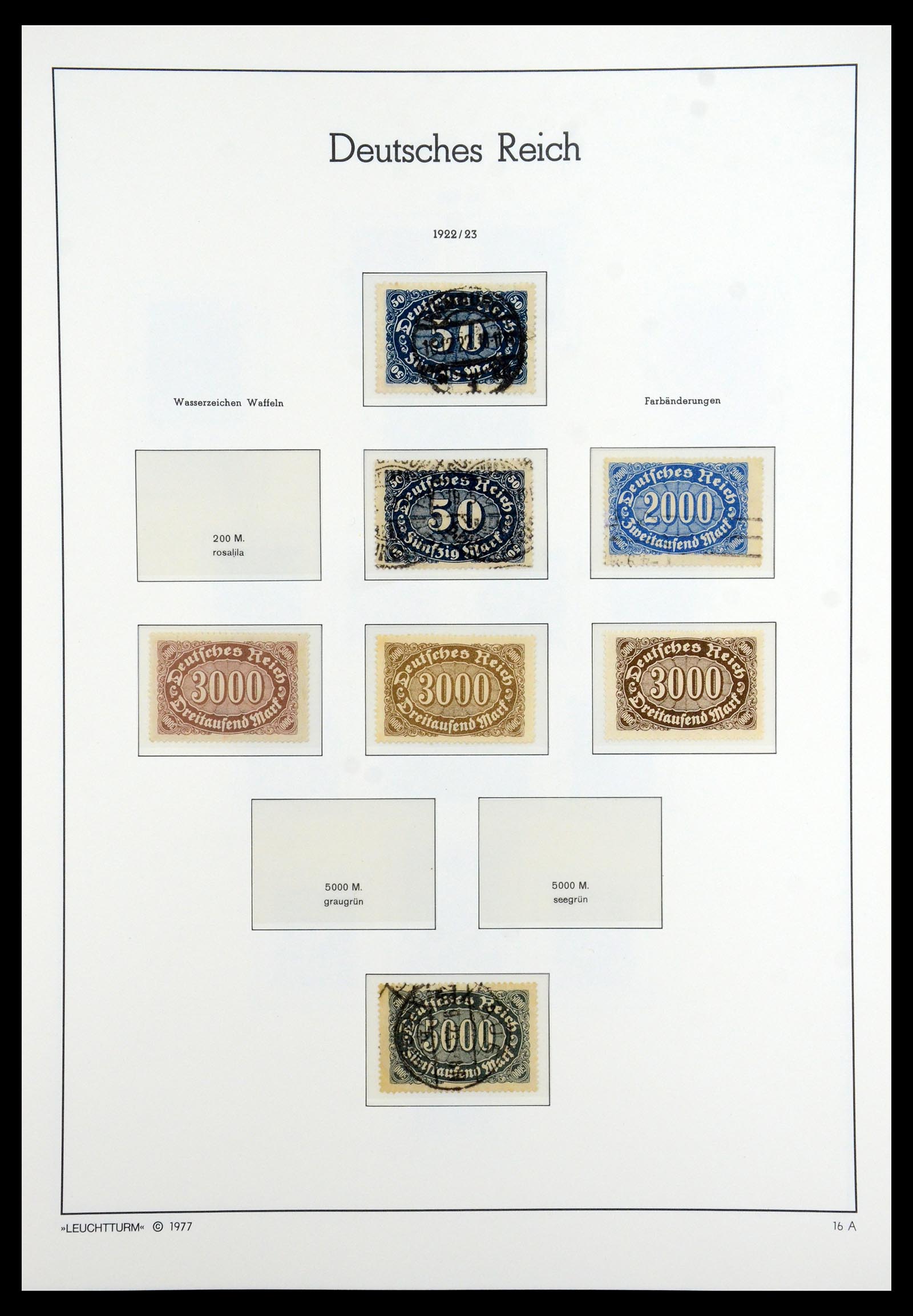 35864 024 - Stamp Collection 35864 German Reich 1872-1945.