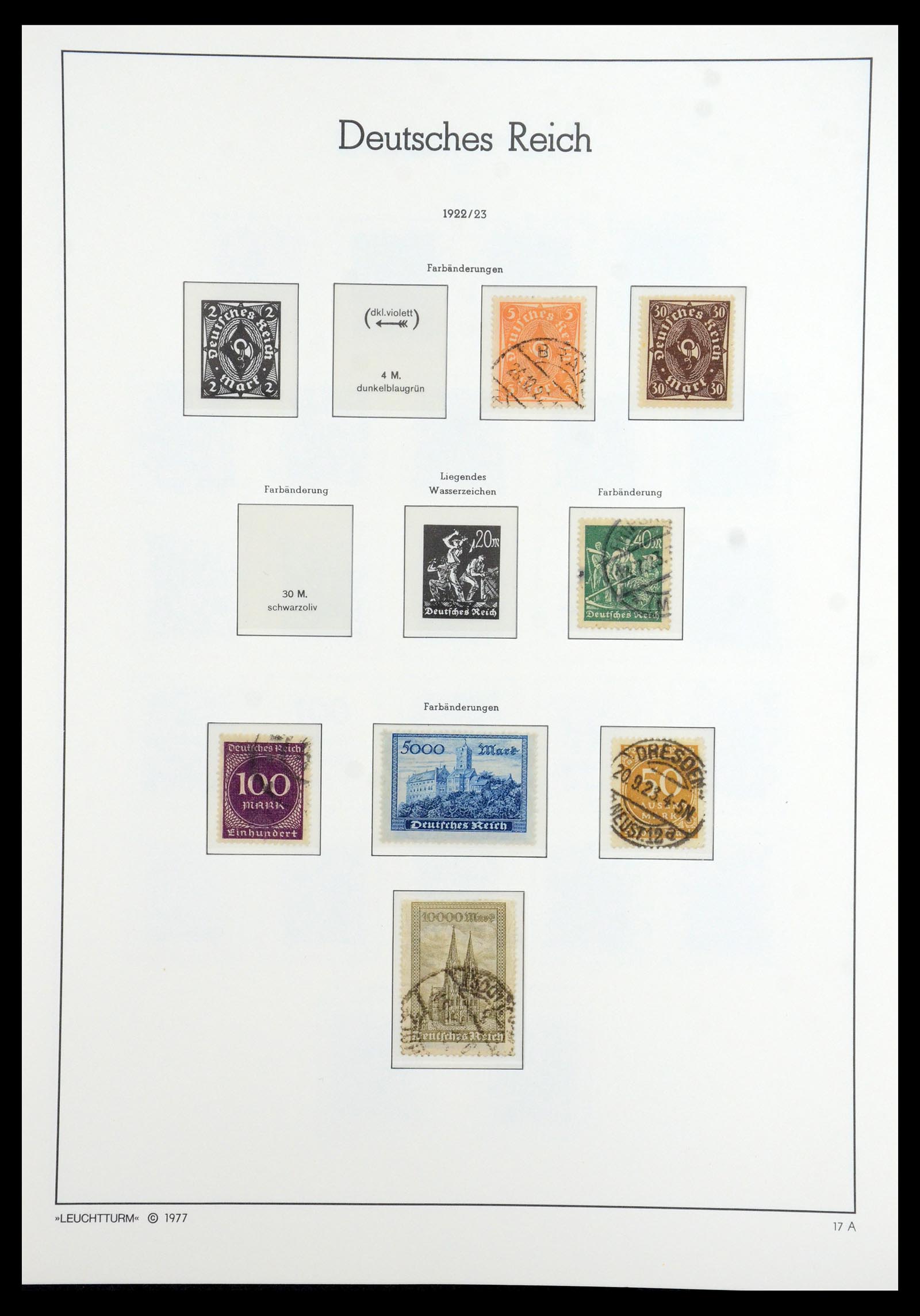 35864 026 - Stamp Collection 35864 German Reich 1872-1945.