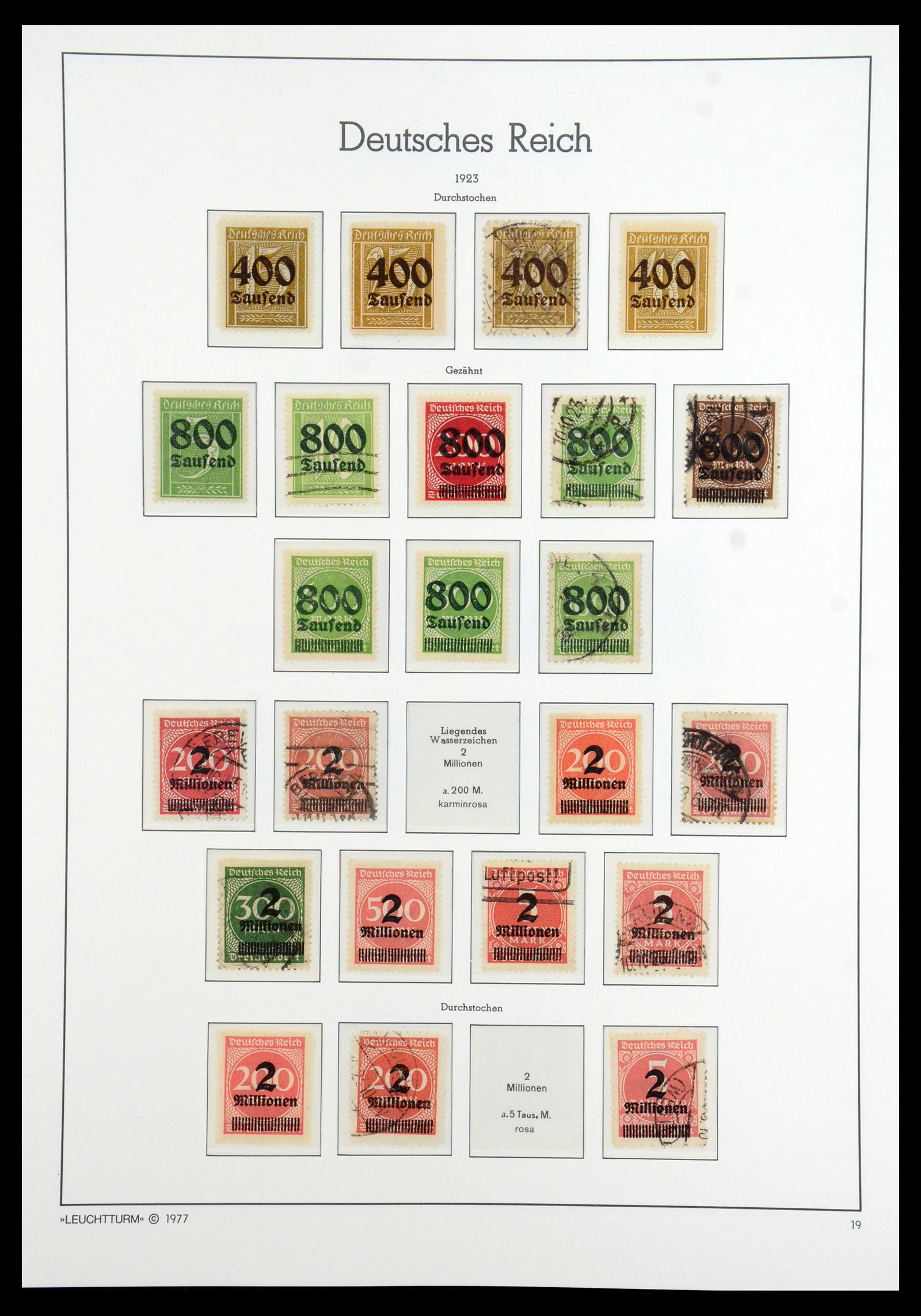 35864 028 - Stamp Collection 35864 German Reich 1872-1945.