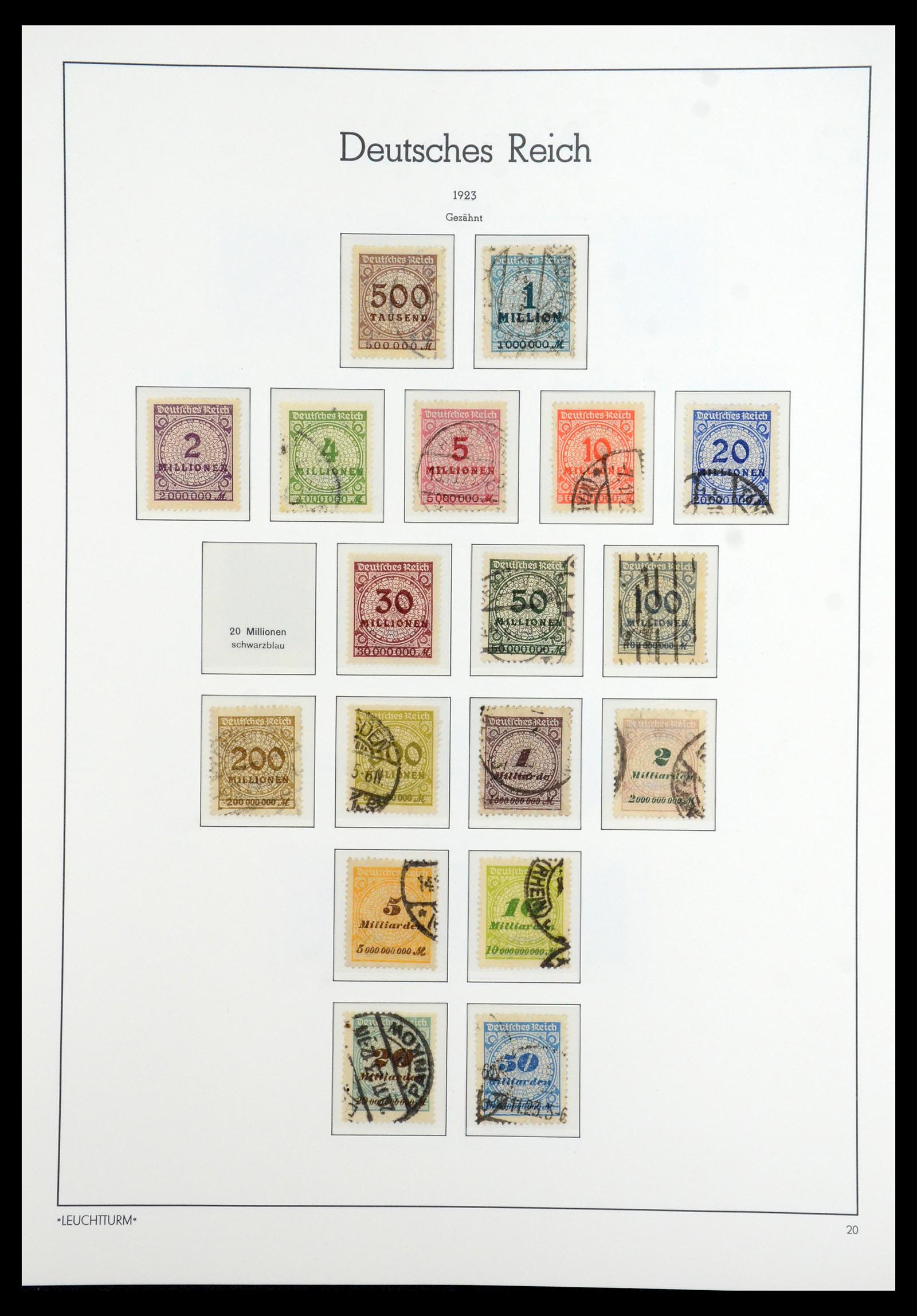 35864 029 - Stamp Collection 35864 German Reich 1872-1945.