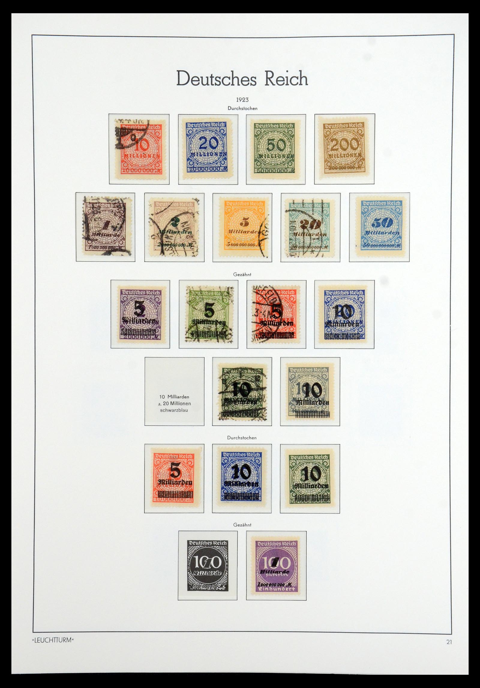 35864 030 - Stamp Collection 35864 German Reich 1872-1945.
