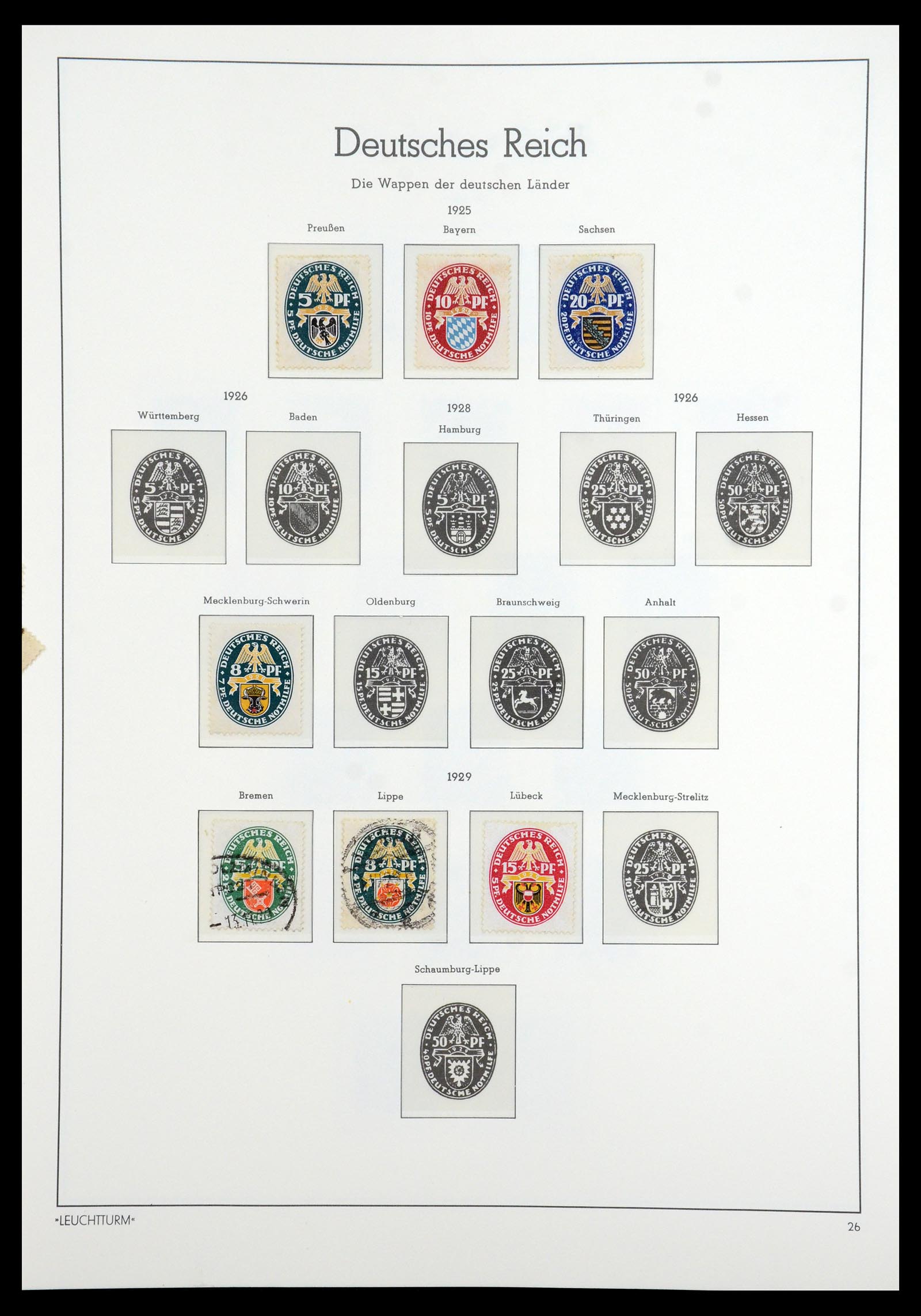 35864 036 - Stamp Collection 35864 German Reich 1872-1945.