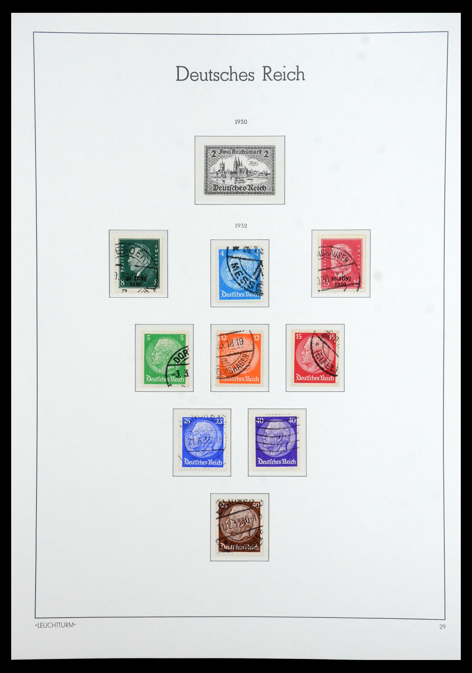 35864 039 - Stamp Collection 35864 German Reich 1872-1945.