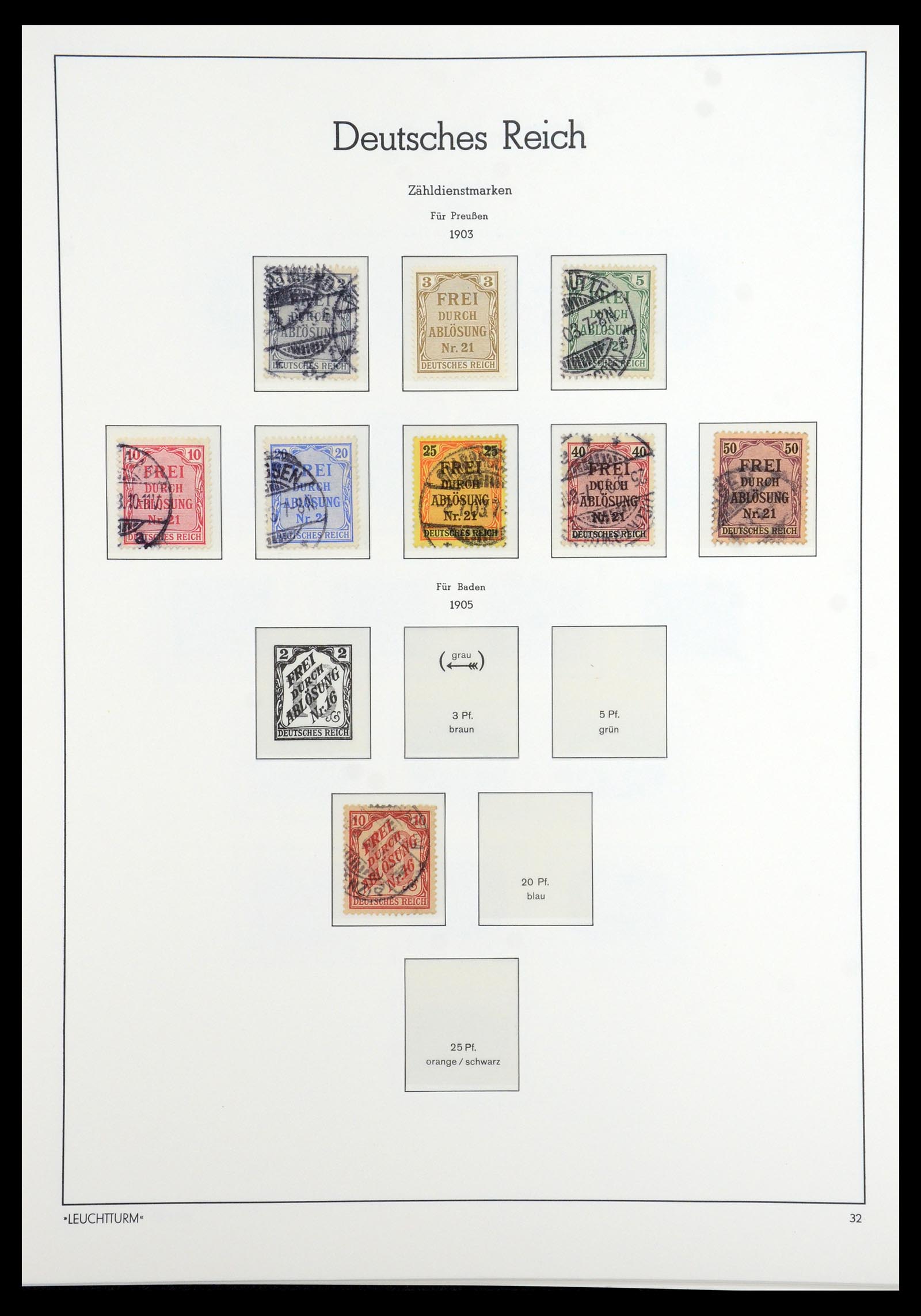 35864 041 - Stamp Collection 35864 German Reich 1872-1945.