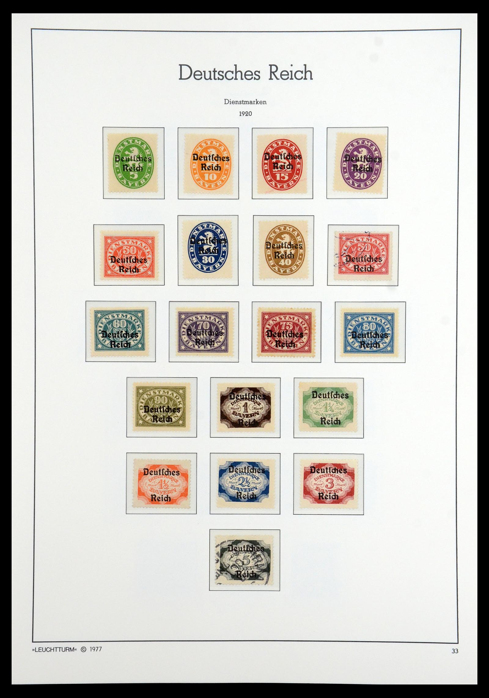 35864 042 - Postzegelverzameling 35864 Duitse Rijk 1872-1945.