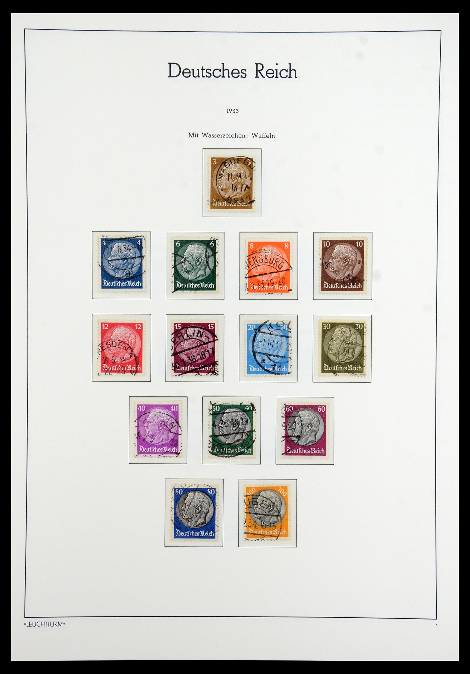 35864 049 - Stamp Collection 35864 German Reich 1872-1945.