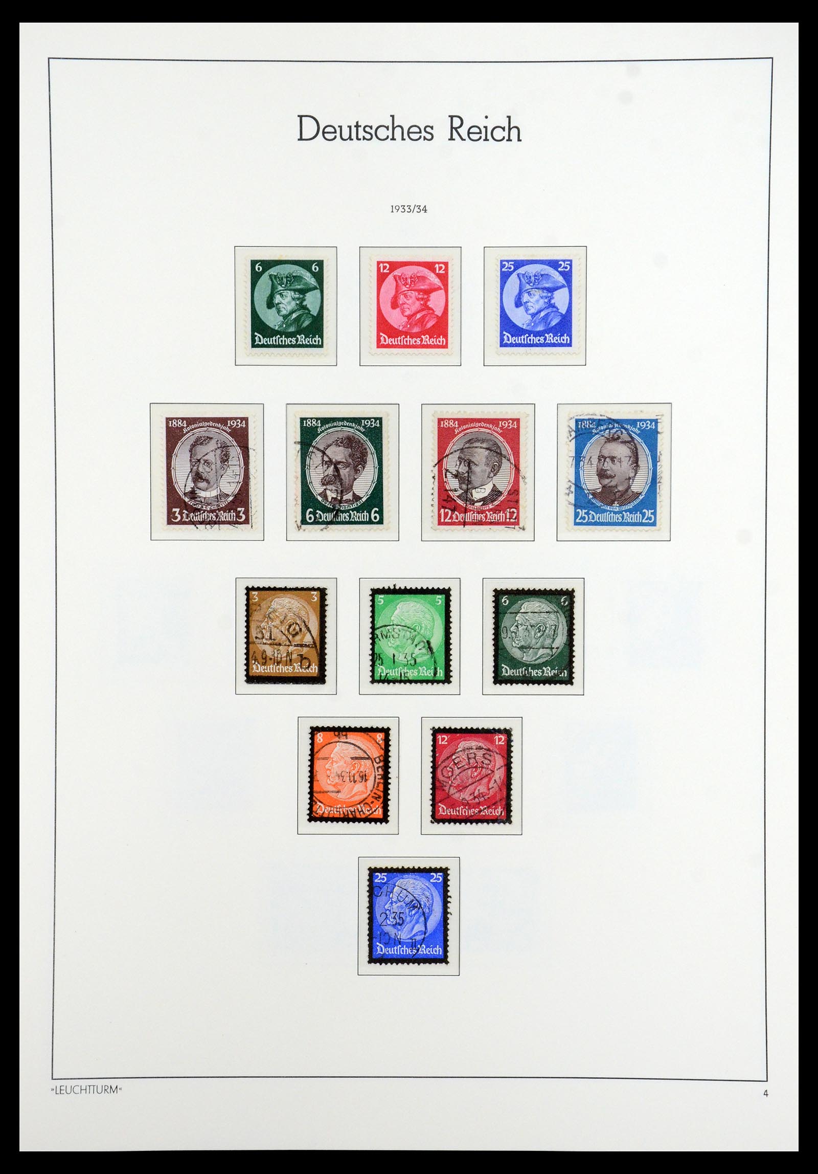 35864 050 - Stamp Collection 35864 German Reich 1872-1945.