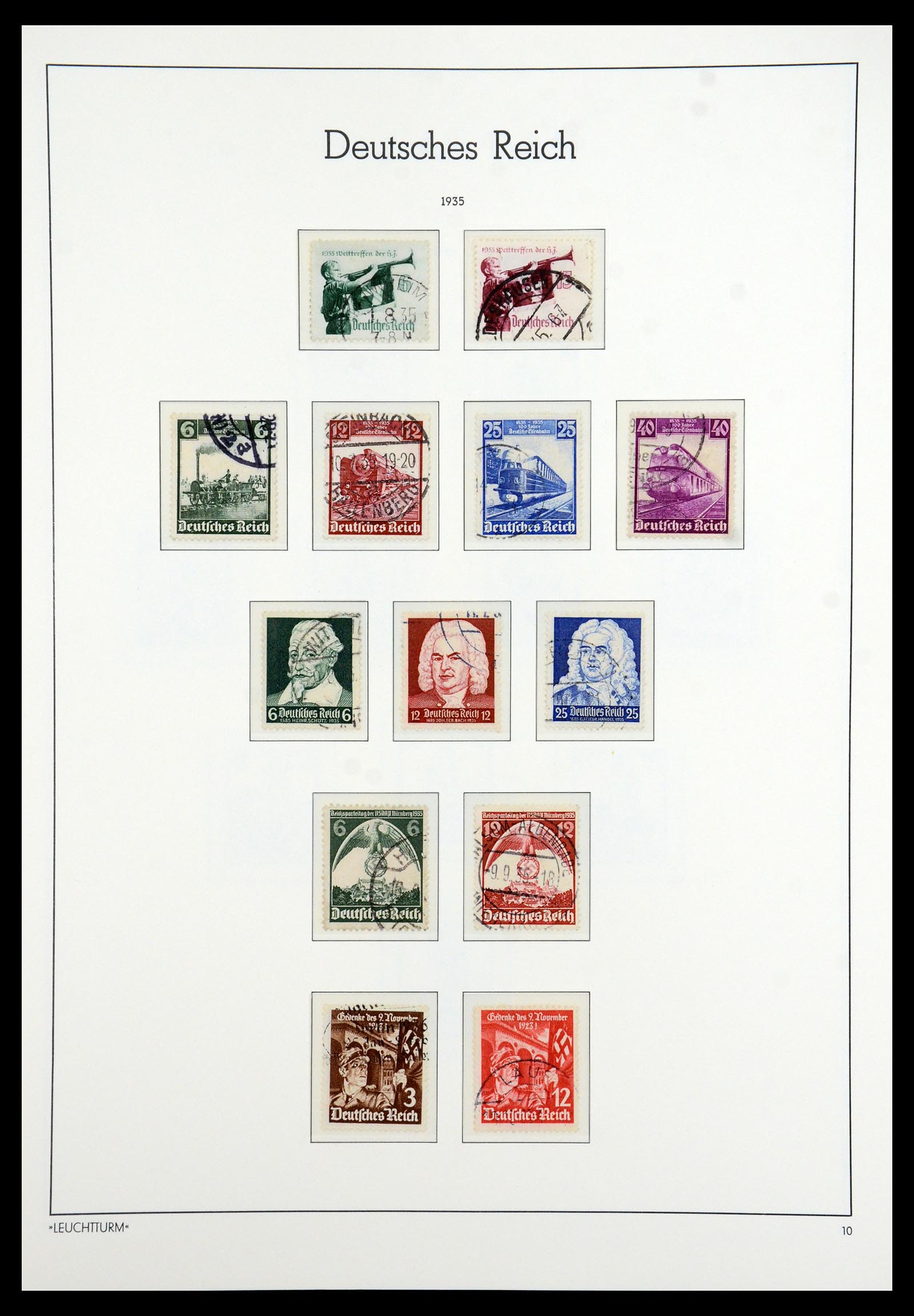 35864 055 - Stamp Collection 35864 German Reich 1872-1945.