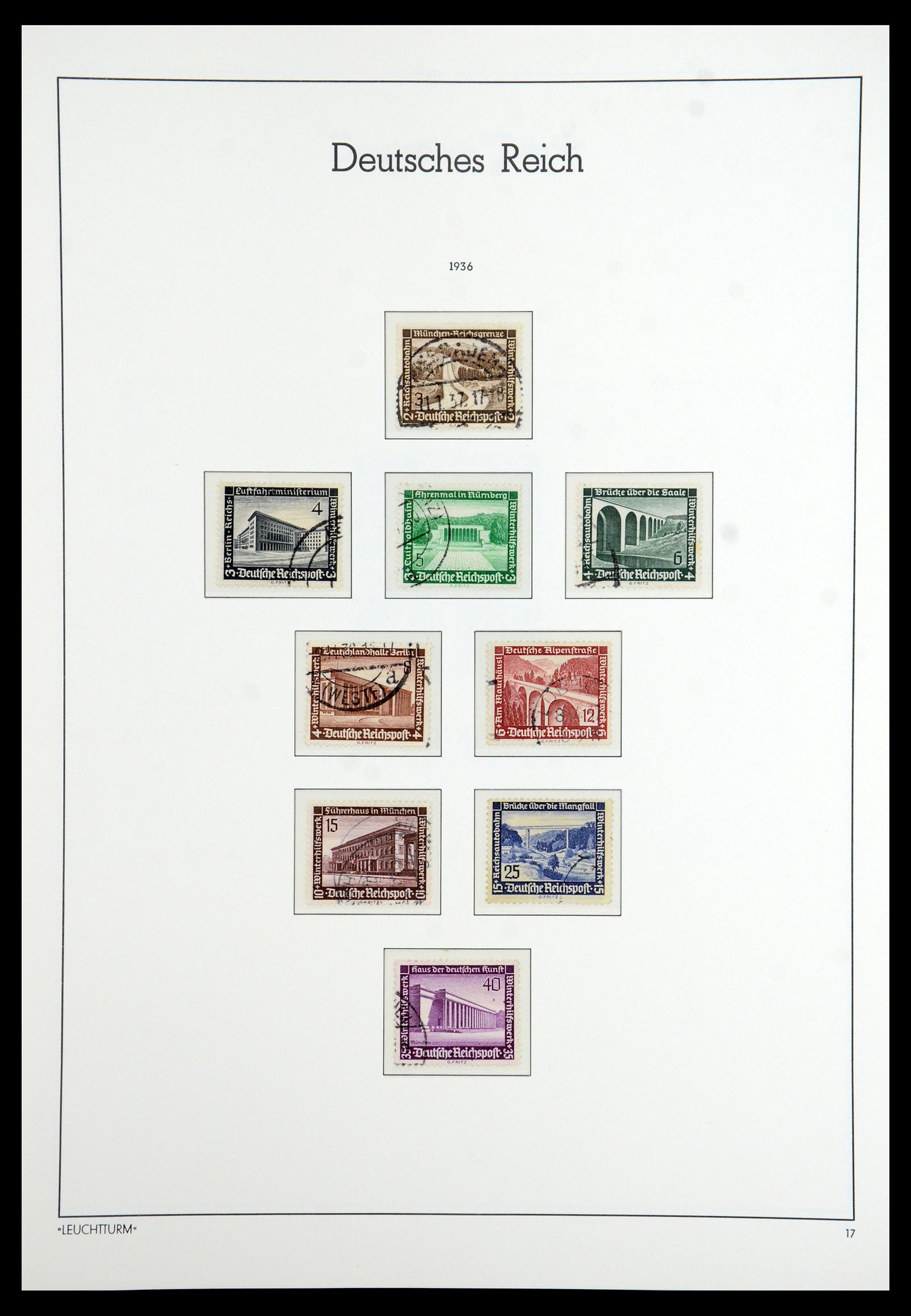35864 060 - Stamp Collection 35864 German Reich 1872-1945.