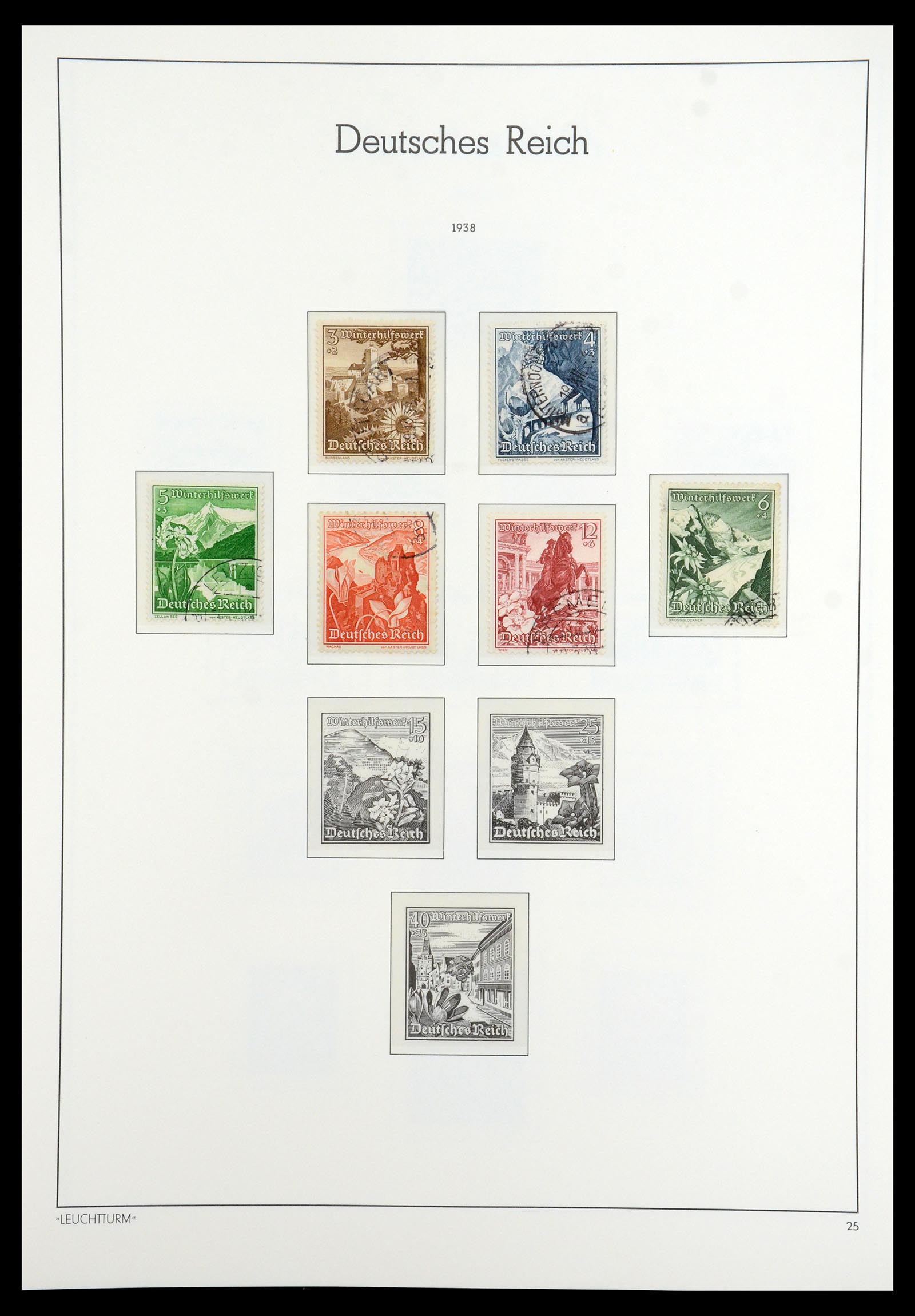 35864 064 - Stamp Collection 35864 German Reich 1872-1945.