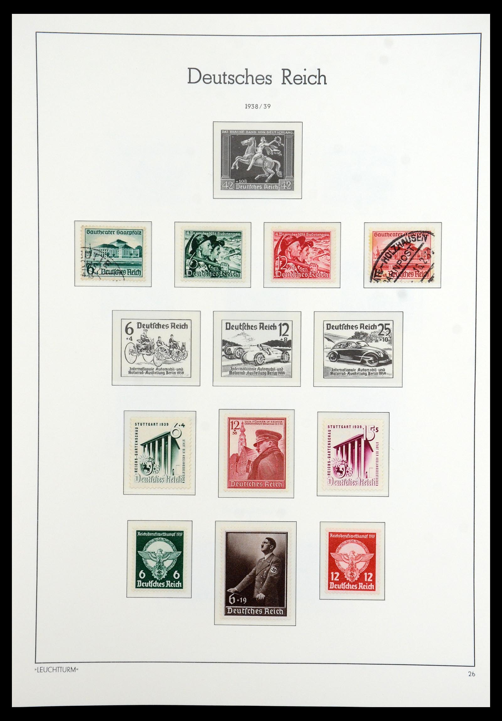 35864 065 - Stamp Collection 35864 German Reich 1872-1945.