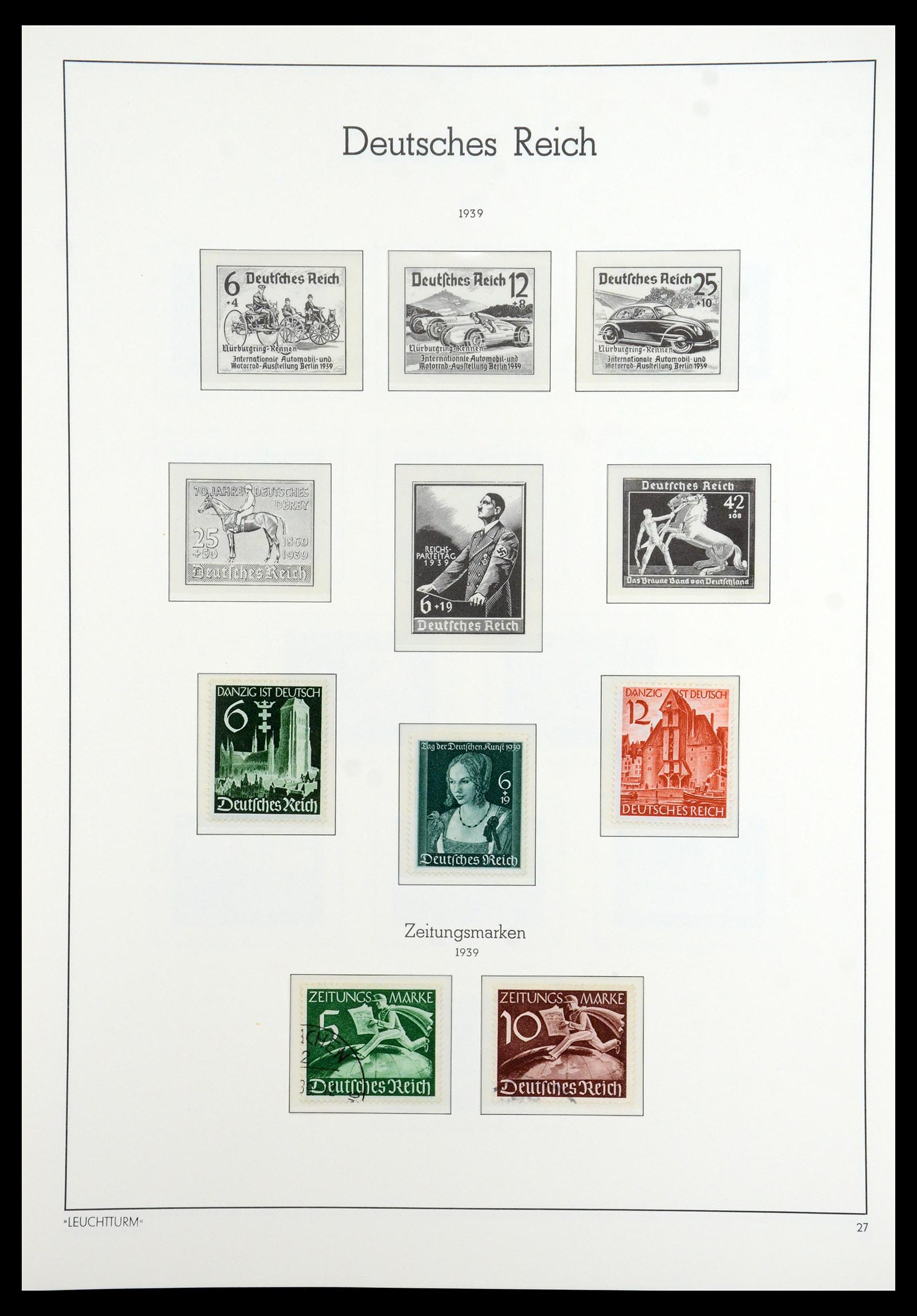 35864 066 - Stamp Collection 35864 German Reich 1872-1945.