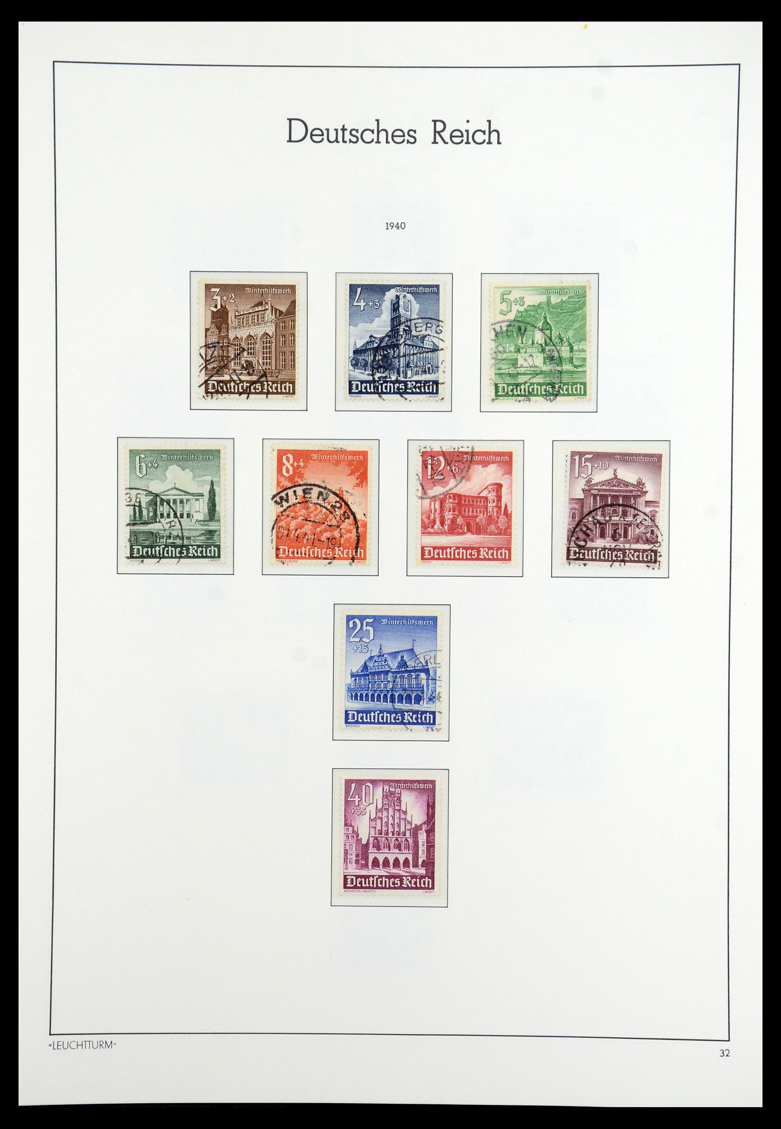 35864 069 - Stamp Collection 35864 German Reich 1872-1945.
