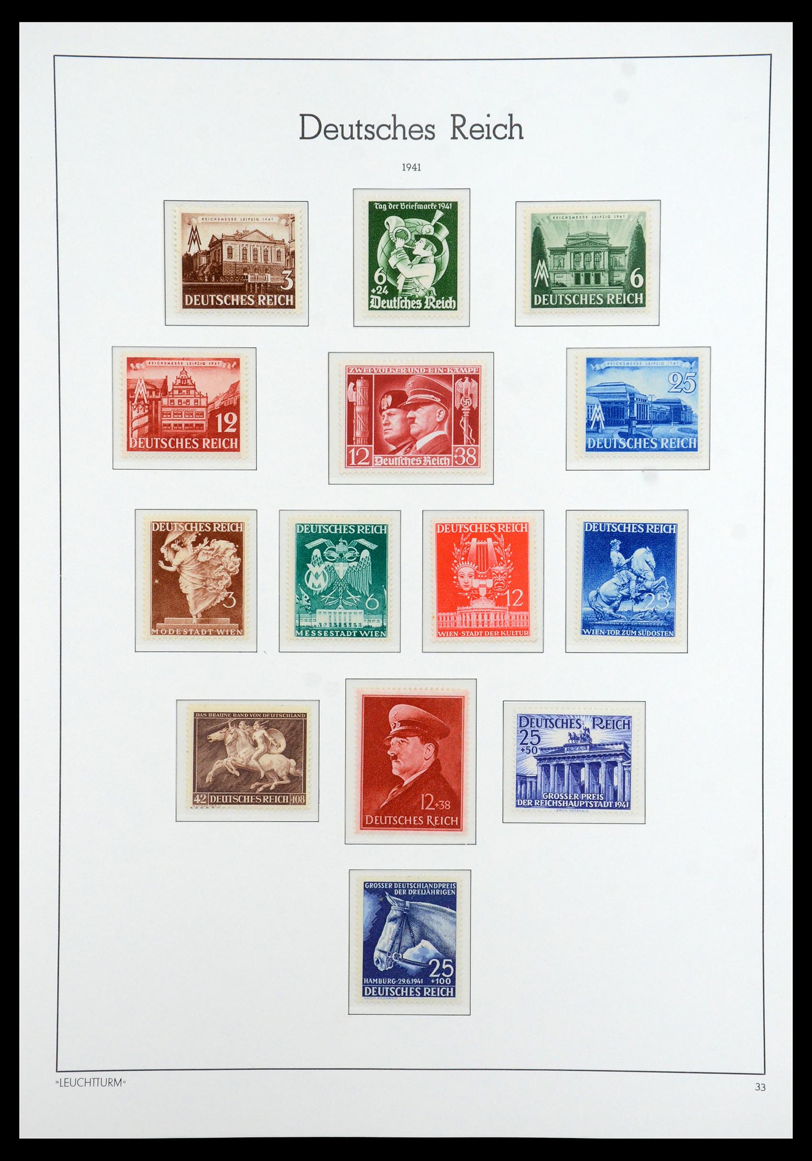 35864 070 - Stamp Collection 35864 German Reich 1872-1945.